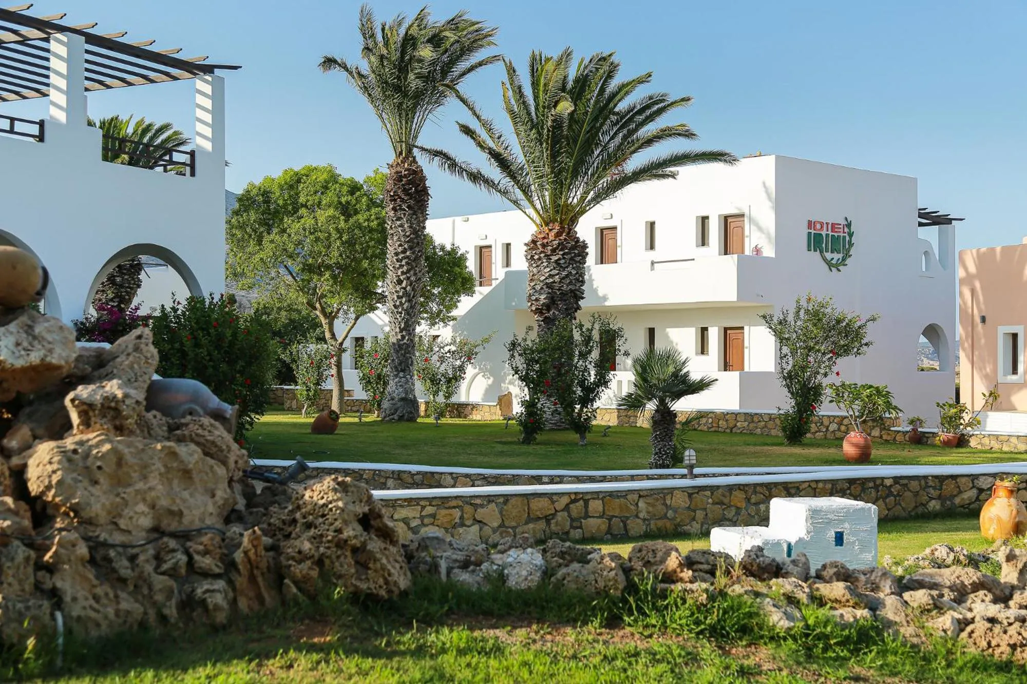 Garden in Irini Hotel