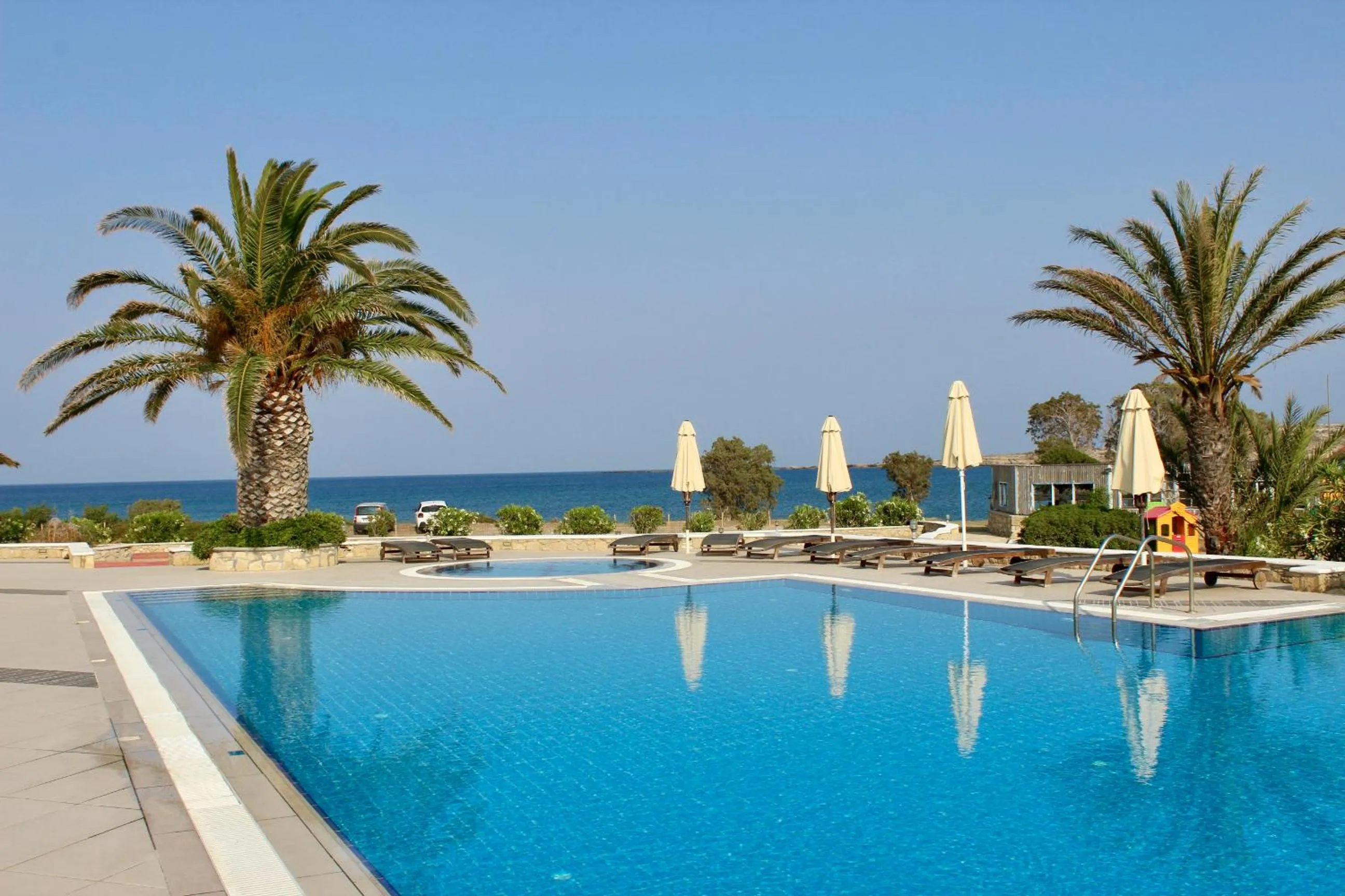 Swimming pool in Irini Hotel