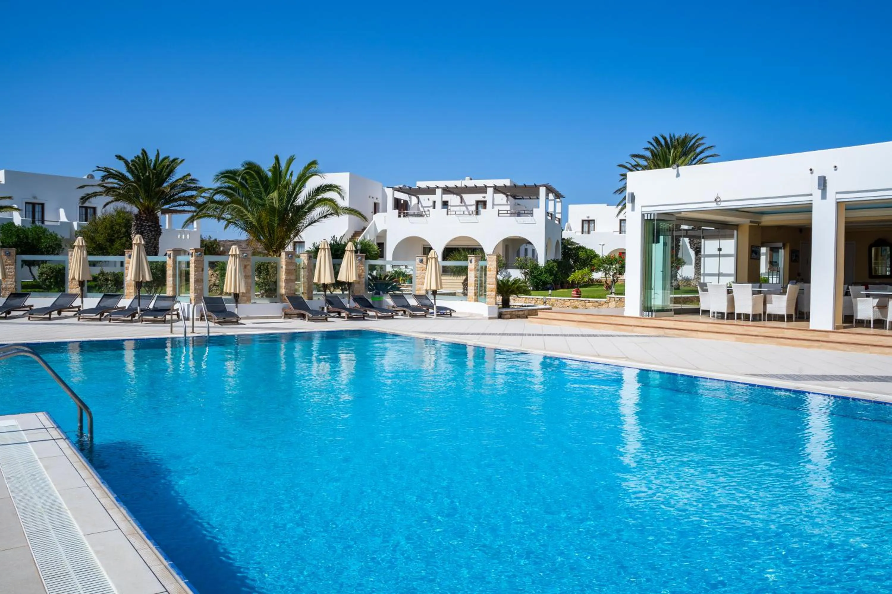 Swimming pool in Irini Hotel