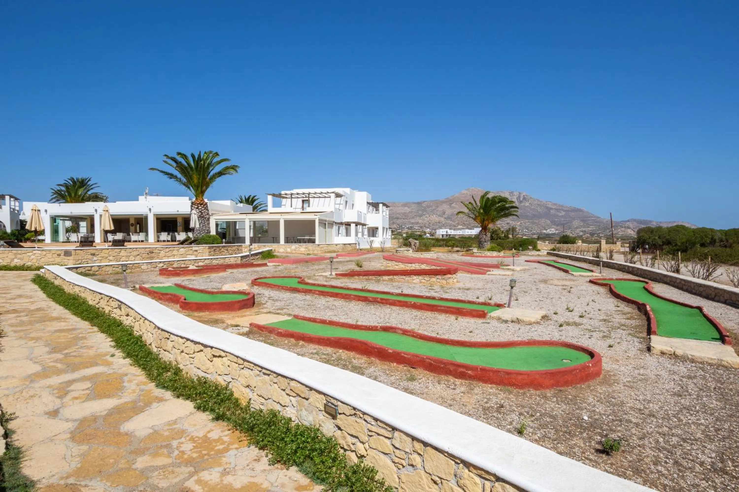 Minigolf in Irini Hotel