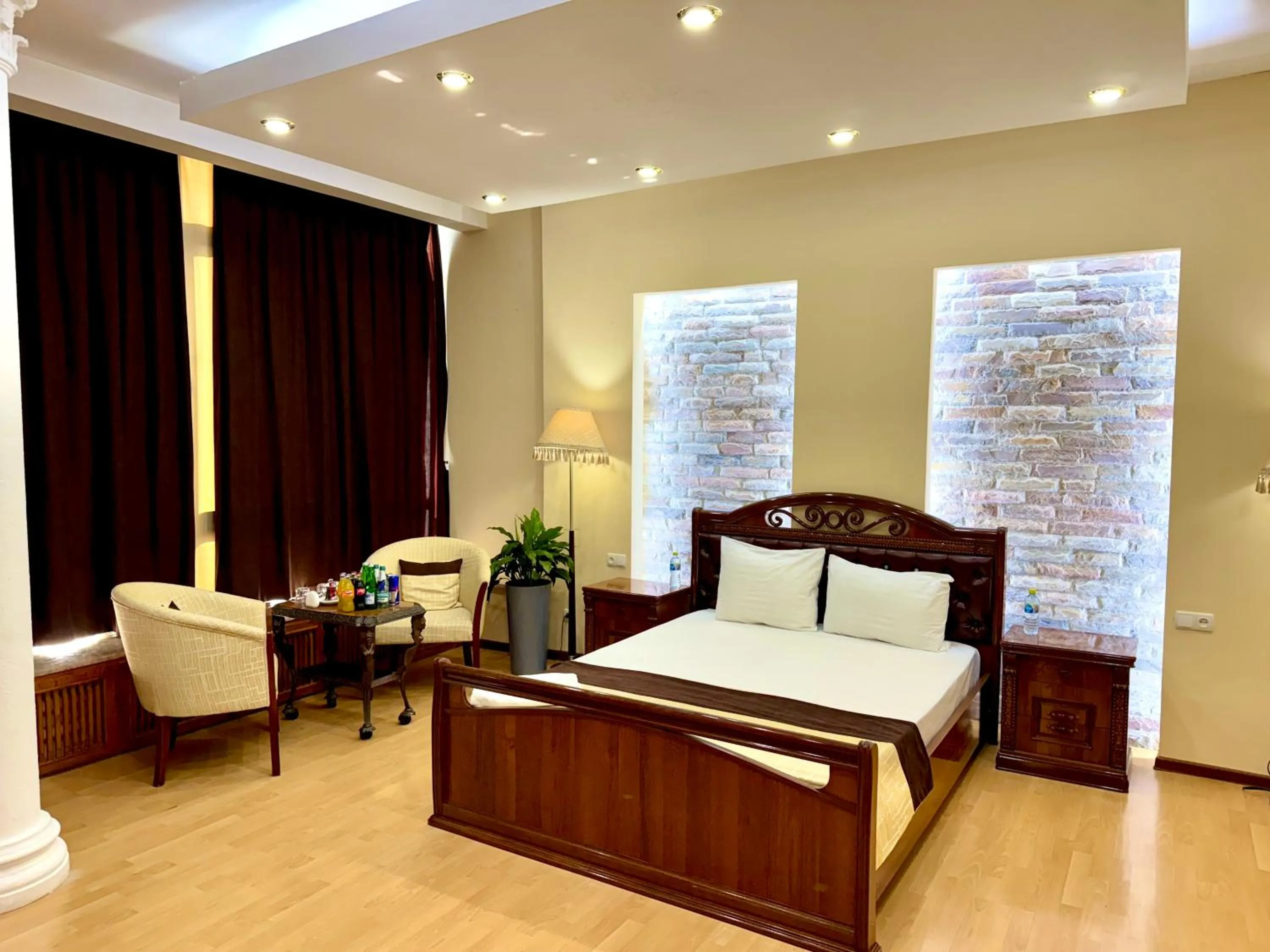 Seating area in Retro Palace