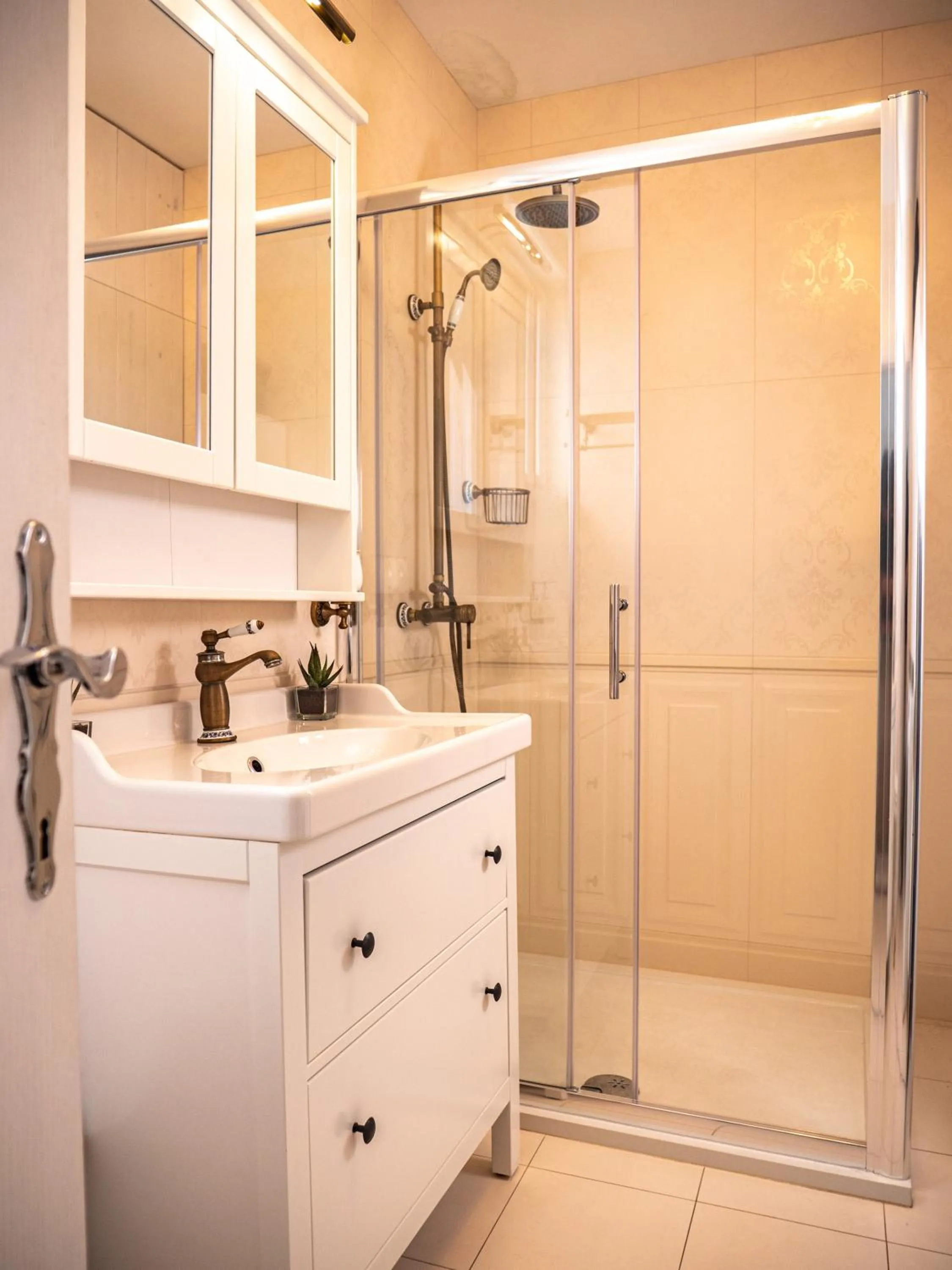 Shower in Elegant Hvar town villa with pool
