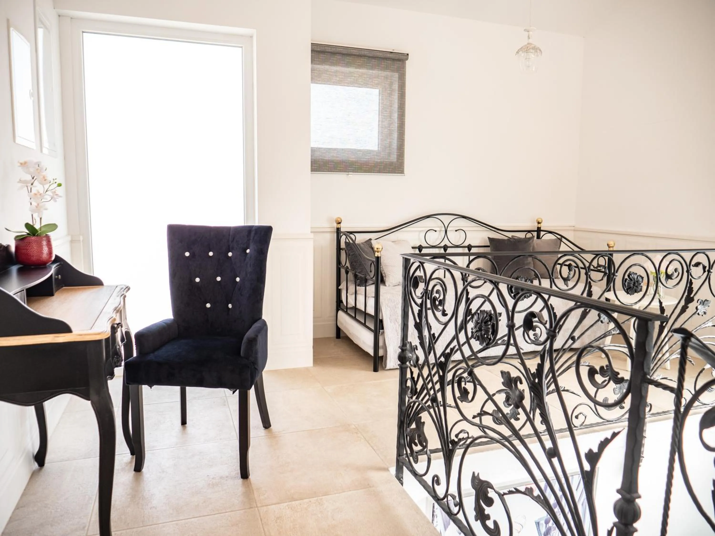 Bed in Elegant Hvar town villa with pool