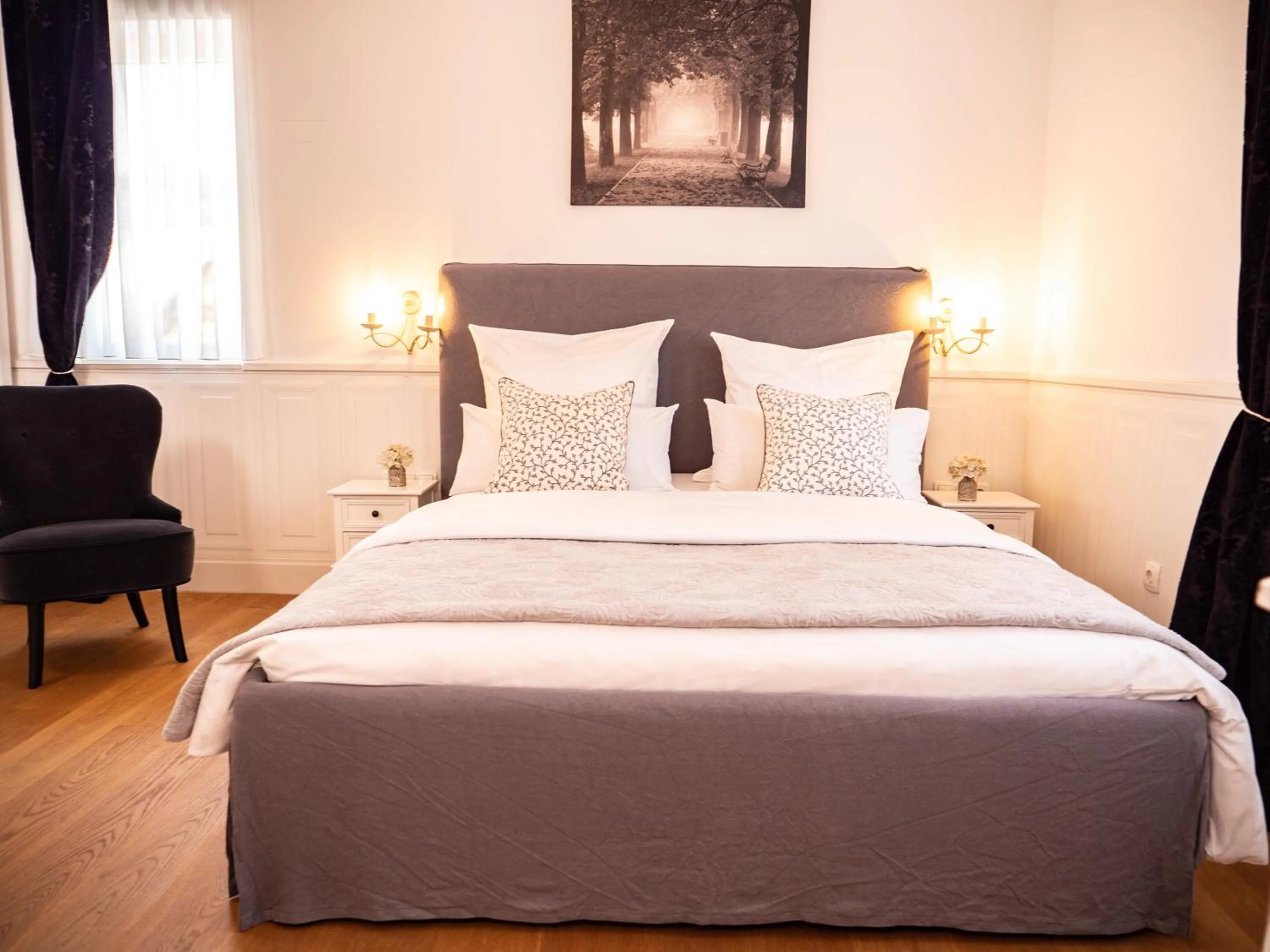 Bedroom in Elegant Hvar town villa with pool