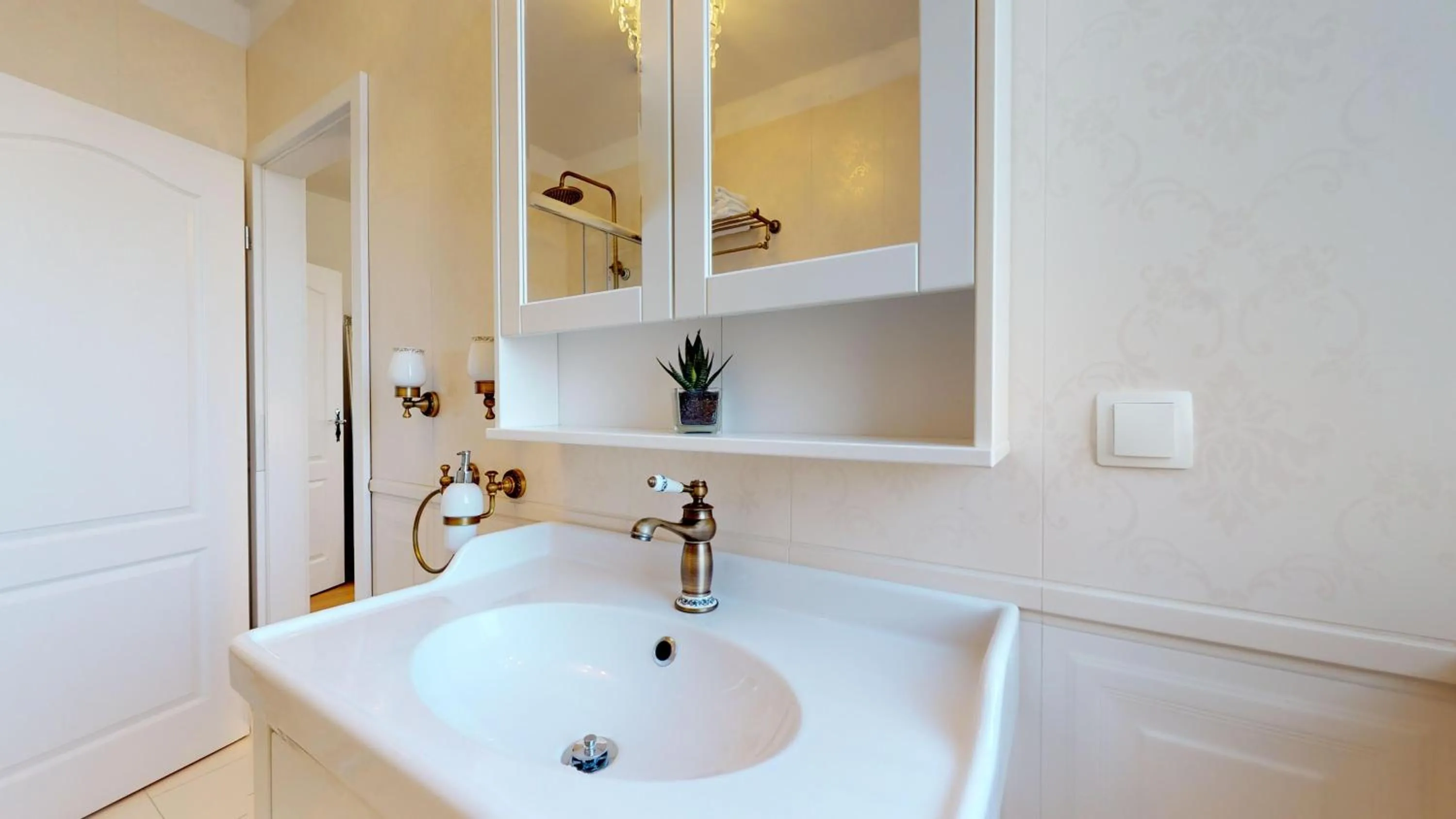 Bathroom in Elegant Hvar town villa with pool