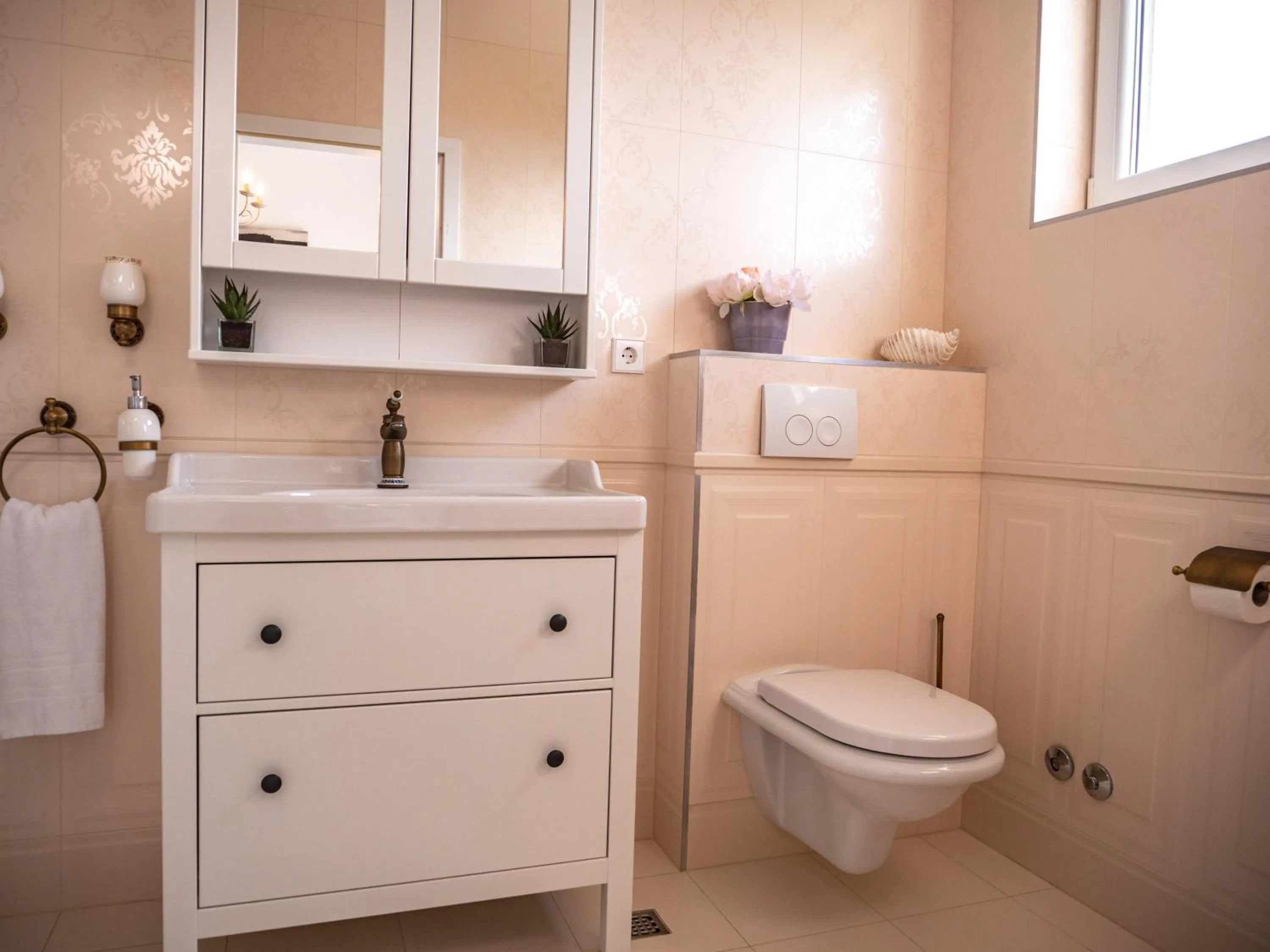 Toilet in Elegant Hvar town villa with pool