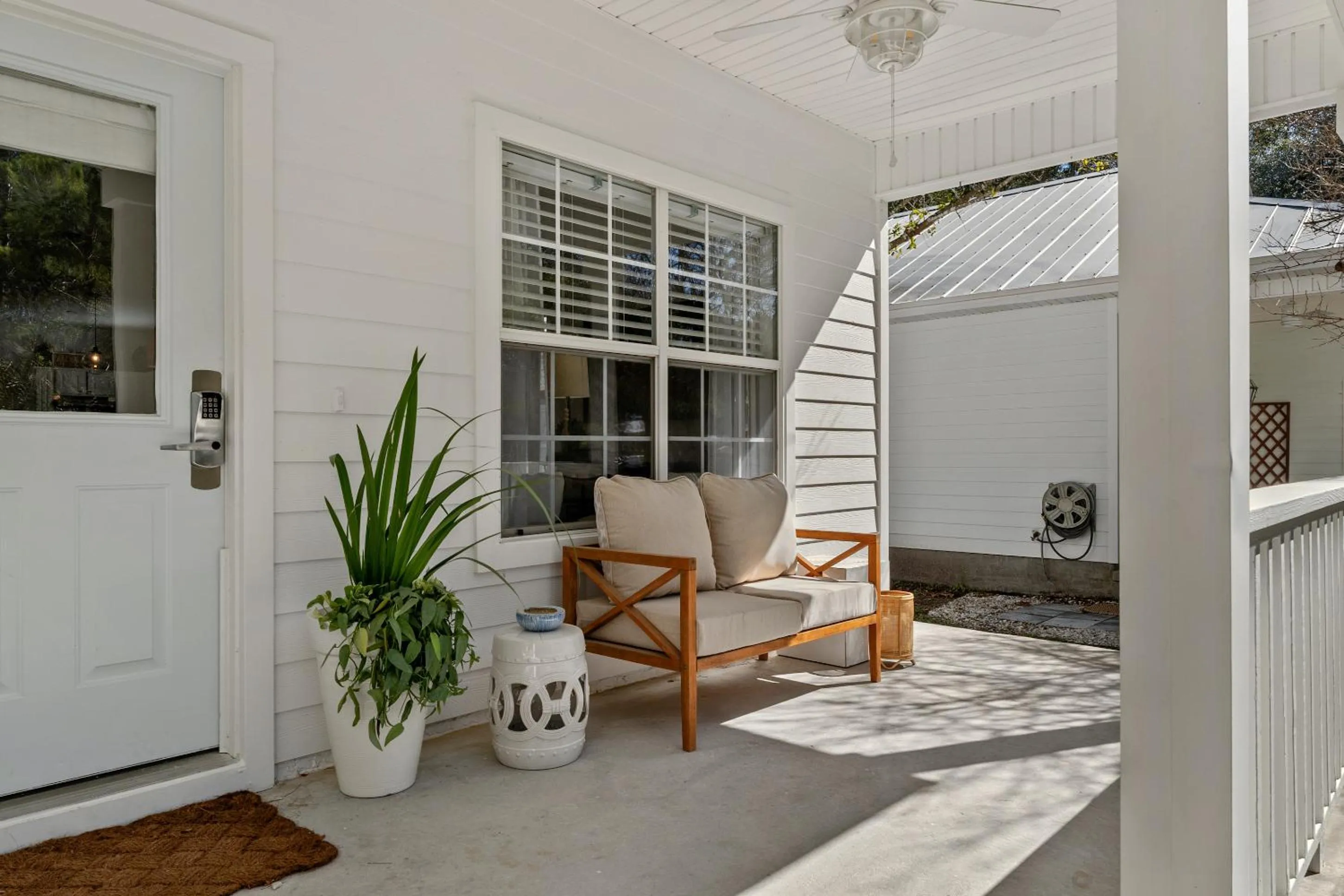 Patio in 30A Beach House - Coconut Cottage by Panhandle Getaways