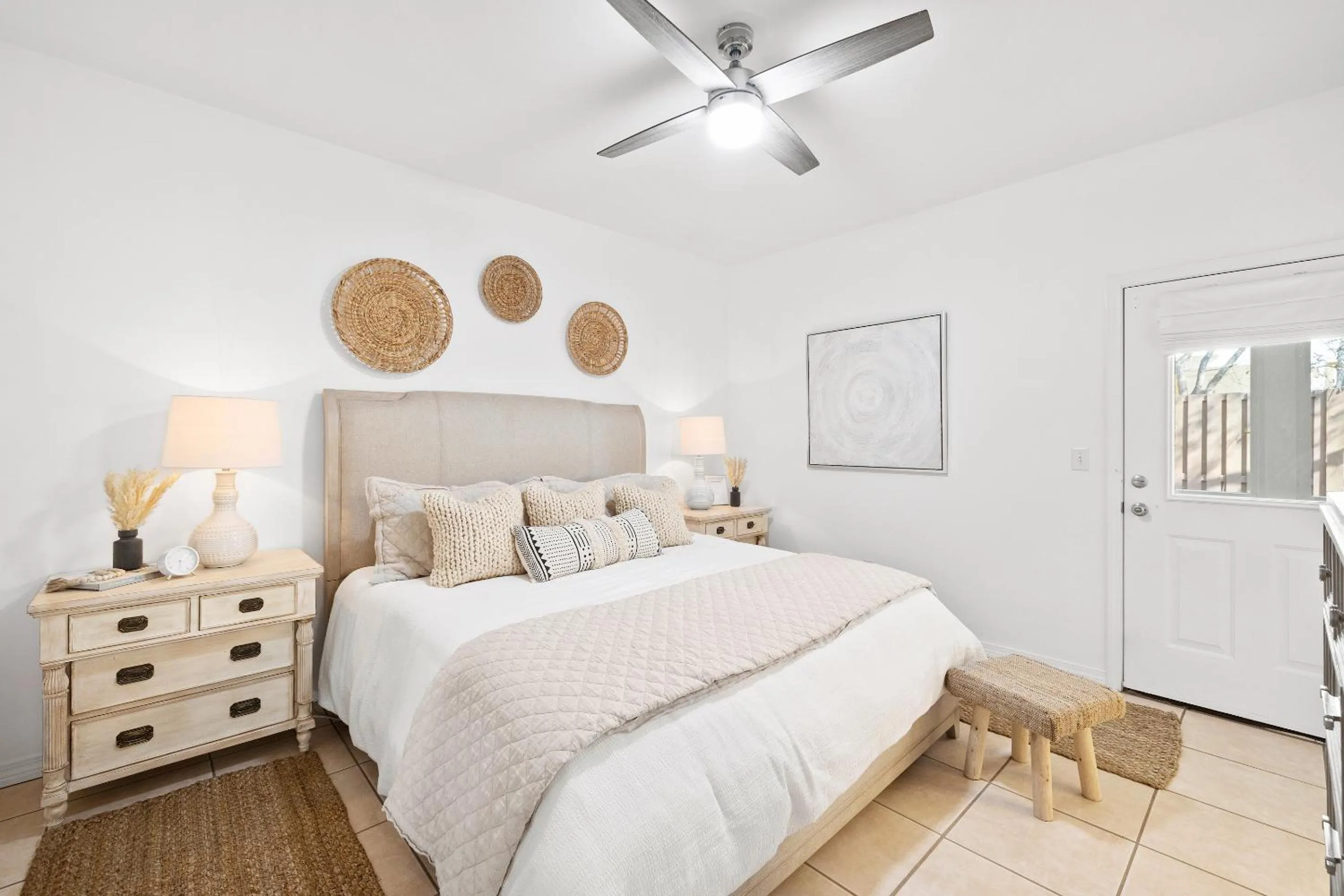 Bed in 30A Beach House - Coconut Cottage by Panhandle Getaways