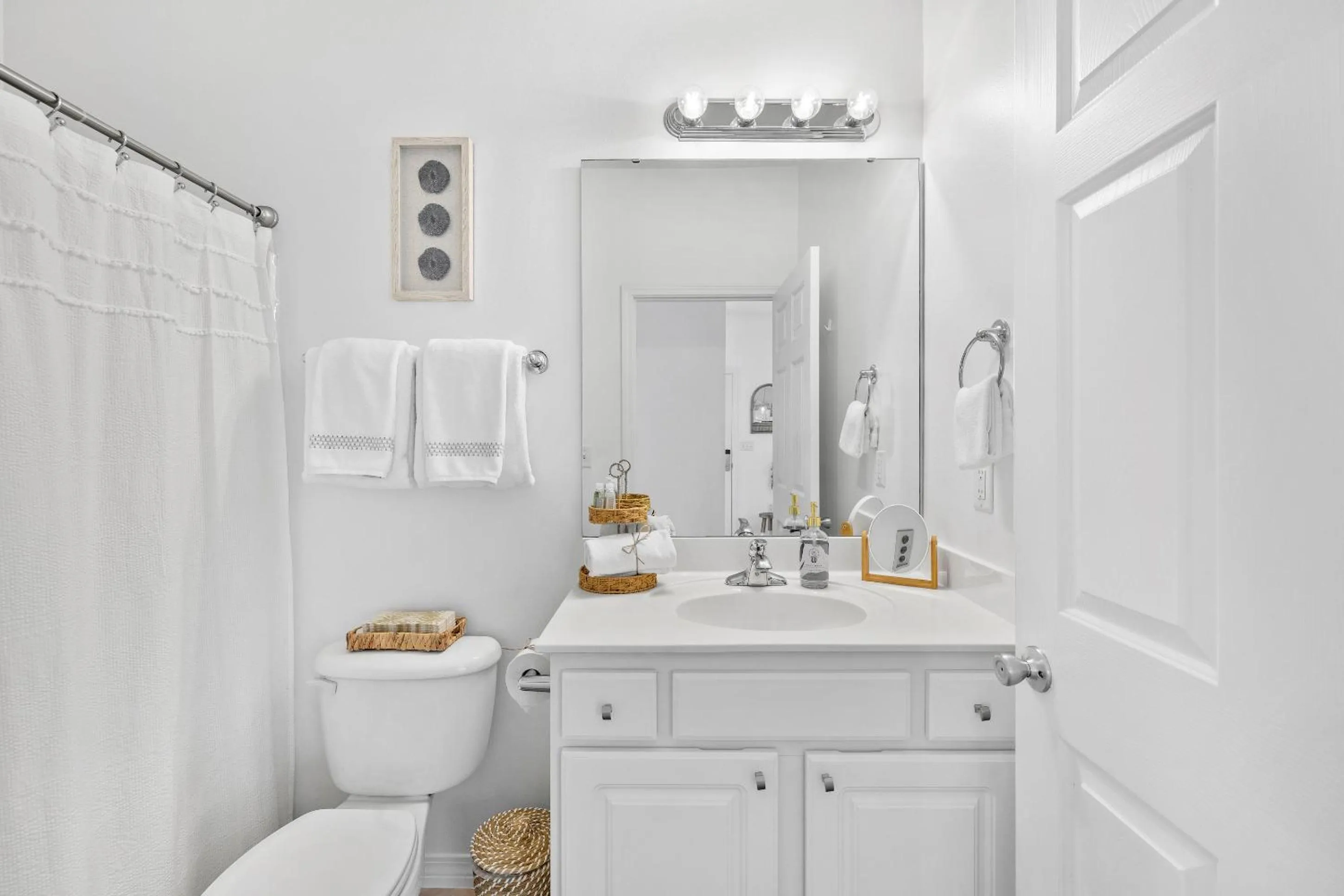 Shower in 30A Beach House - Coconut Cottage by Panhandle Getaways