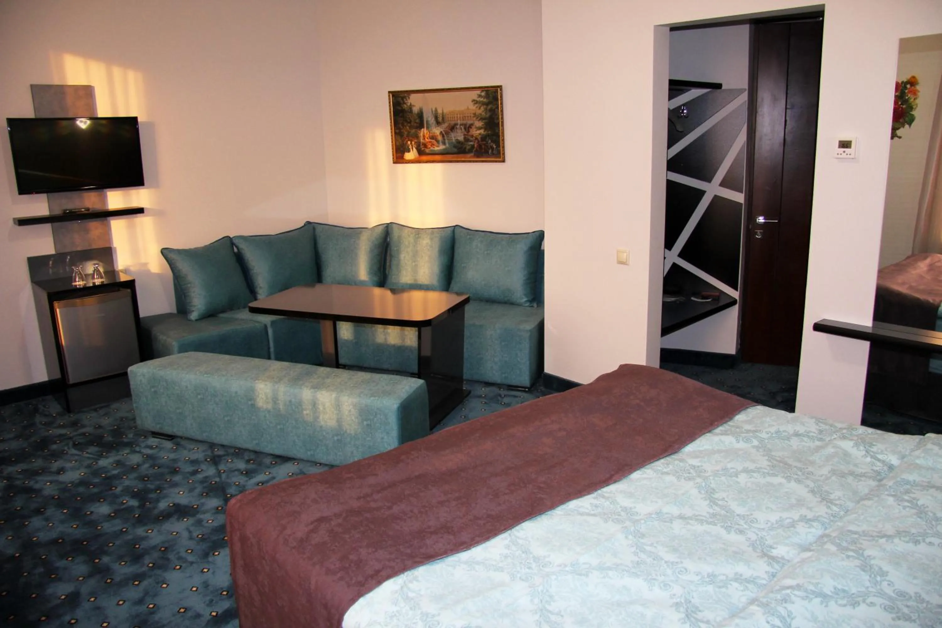 Decorative detail, Bed in Nice Hotel Yerevan