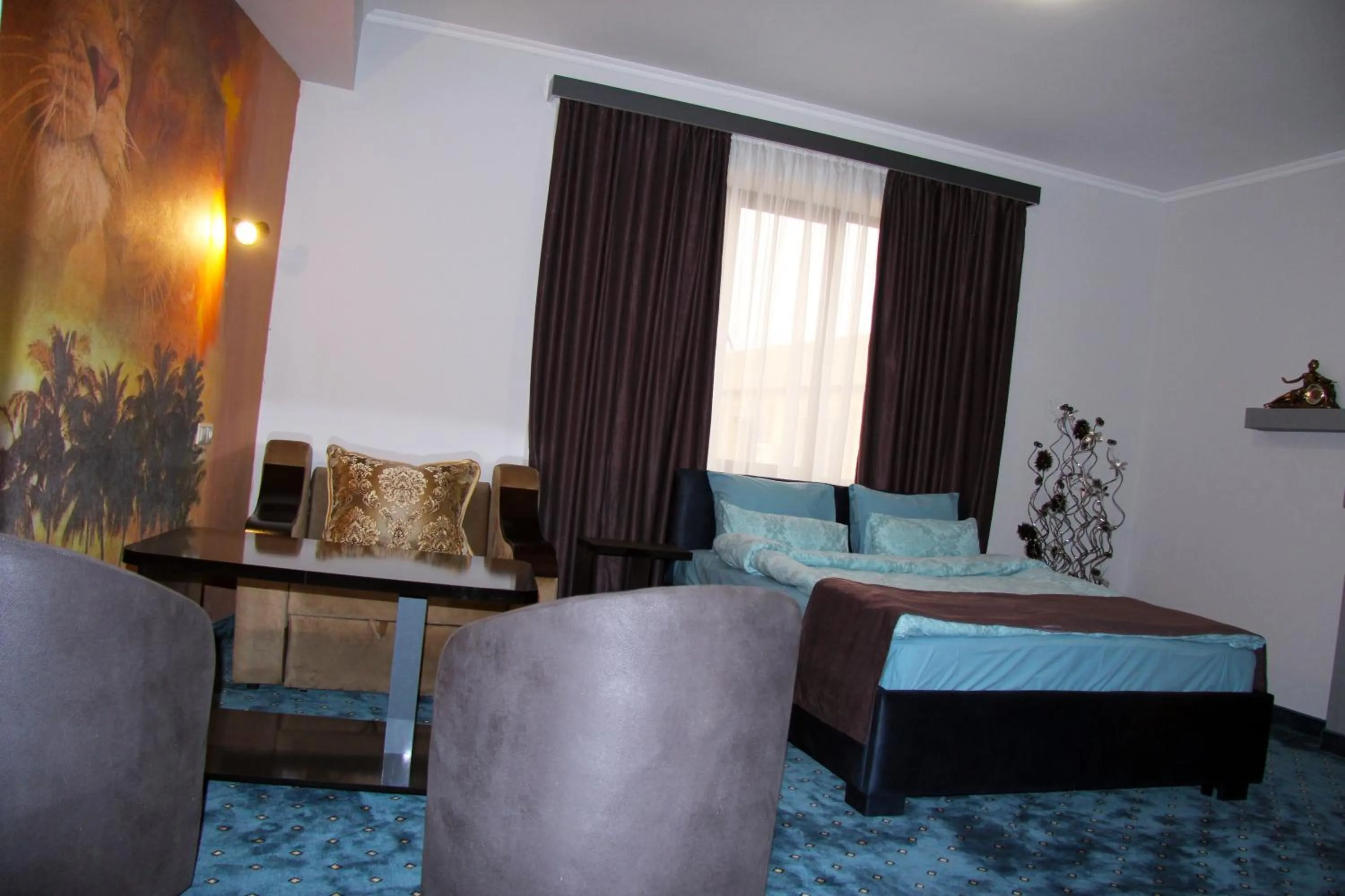 Decorative detail, Bed in Nice Hotel Yerevan