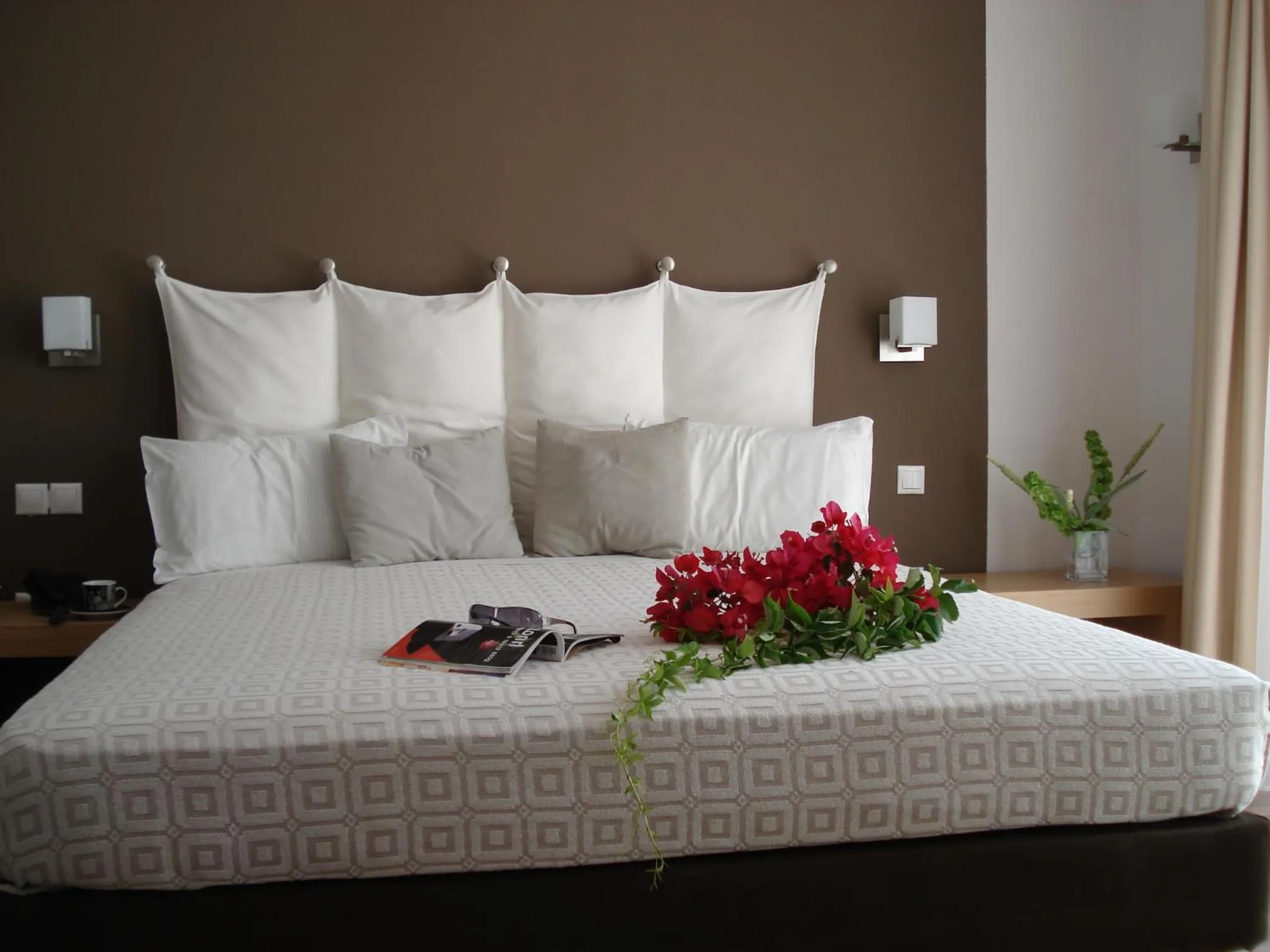 Bedroom, Bed in Pantokrator Hotel