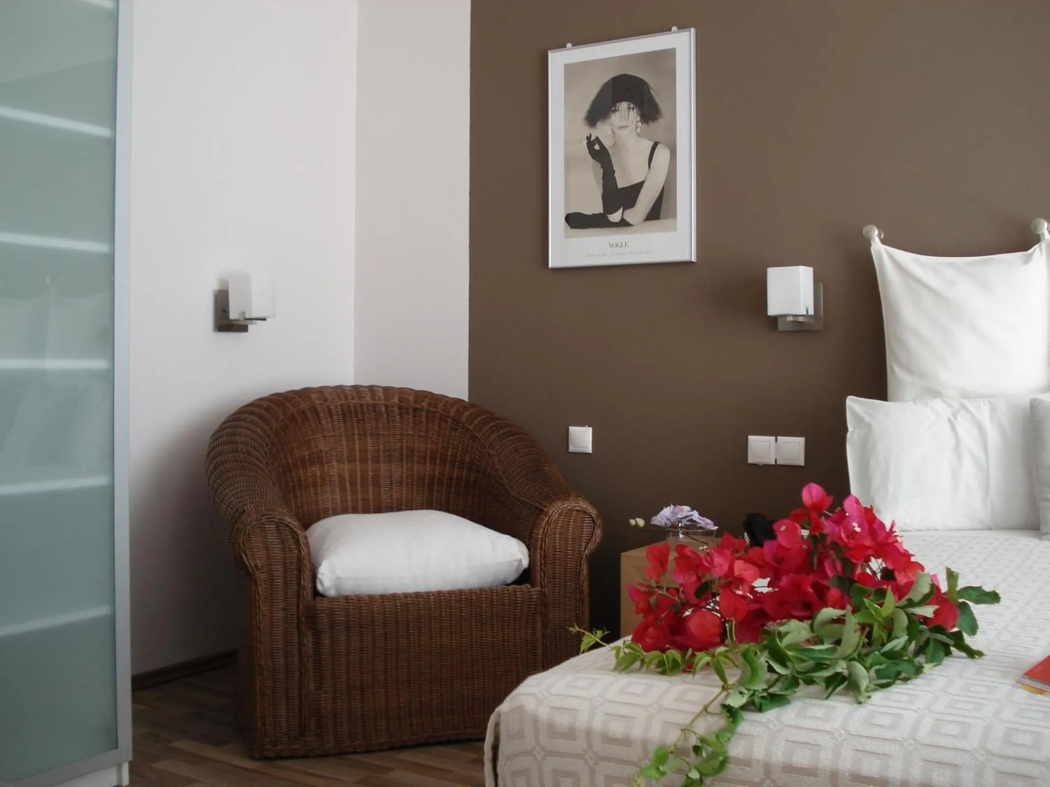 Bedroom, Bed in Pantokrator Hotel