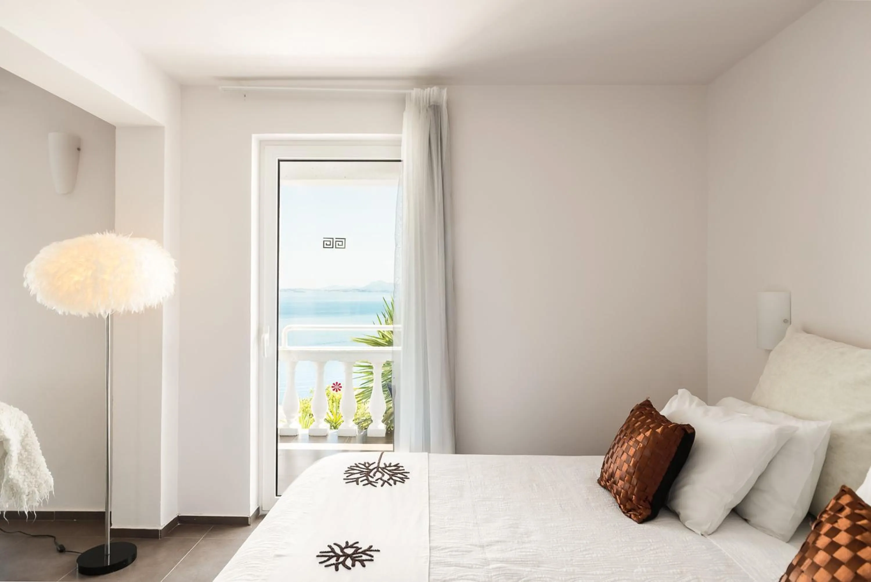 Bedroom, Bed in Pantokrator Hotel