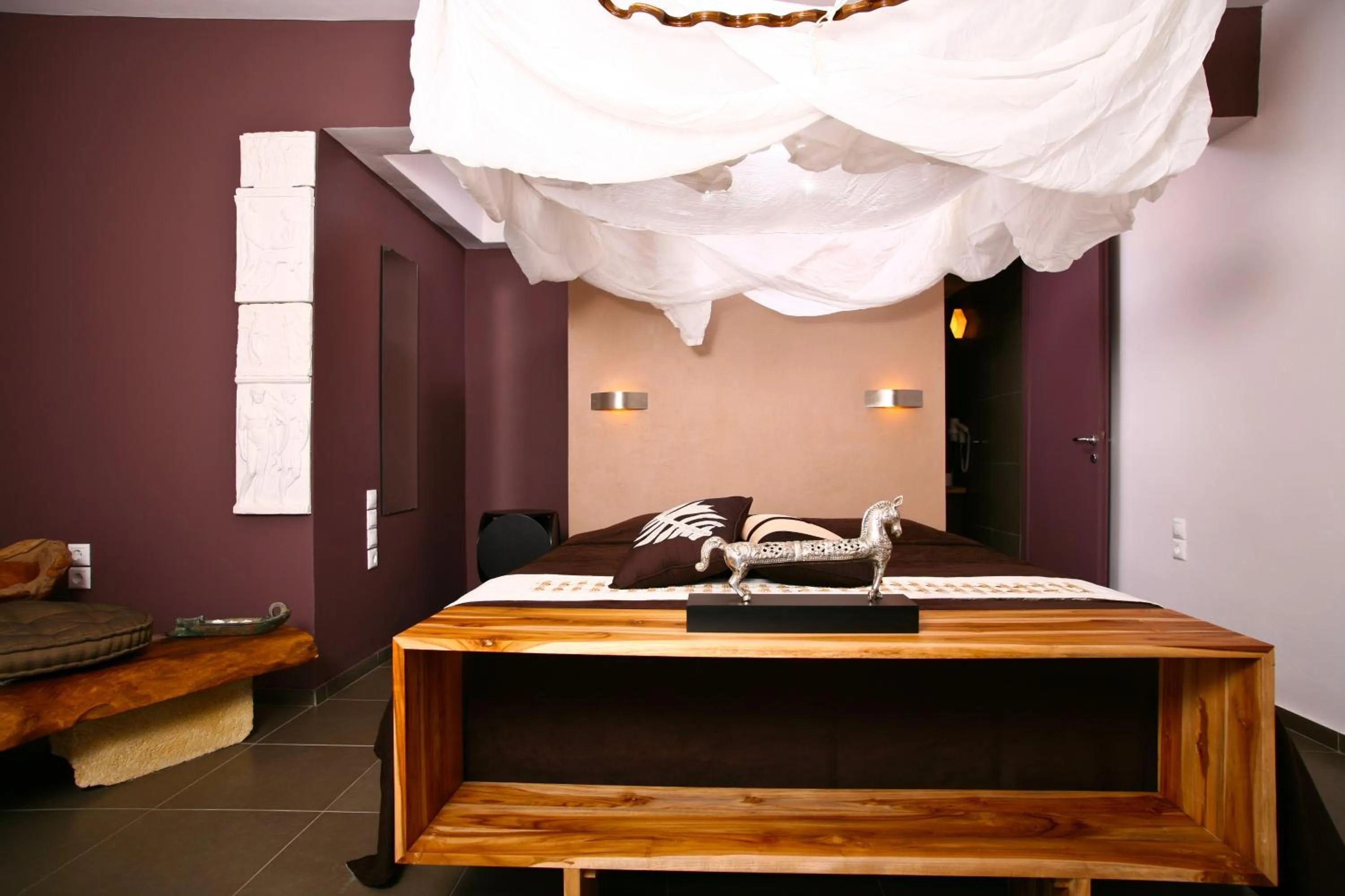 Bedroom in Pantokrator Hotel