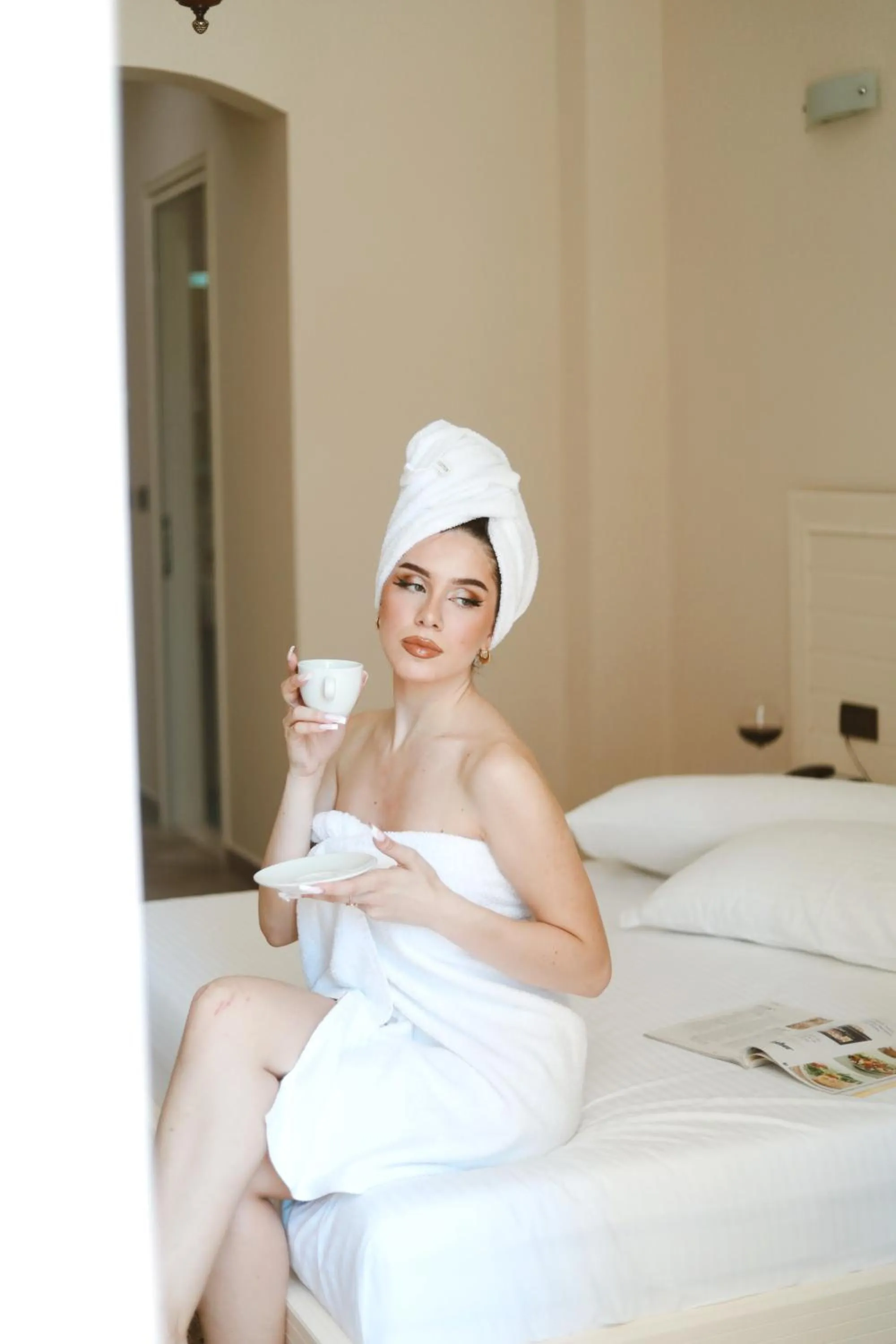 Food and drinks, Bed in Olimpic Hotel