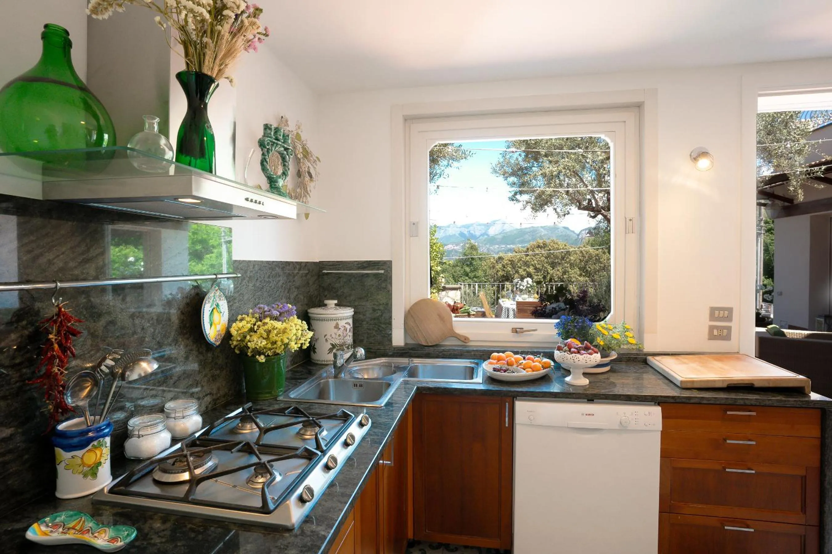 kitchen in Eden Villa