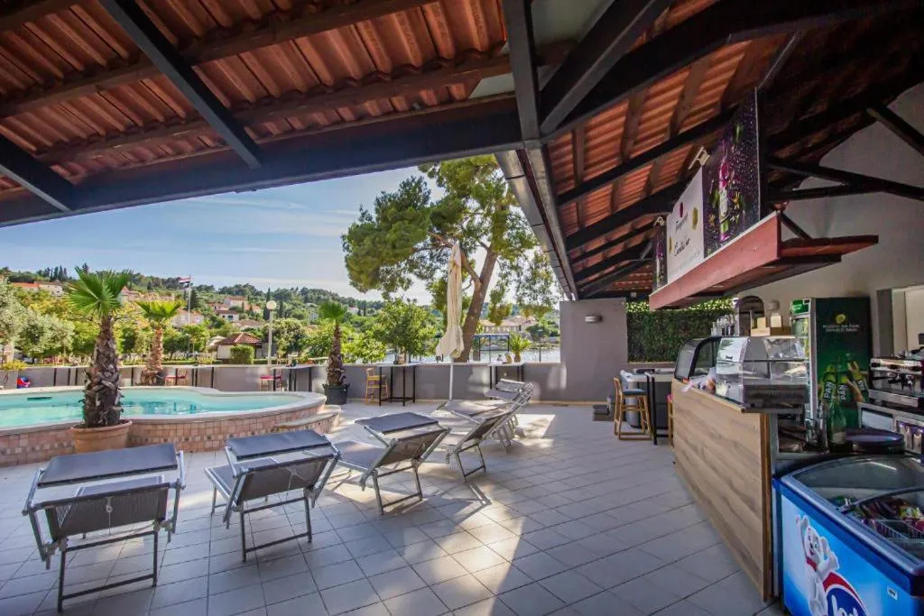 Balcony/Terrace in Hotel Lumbarda