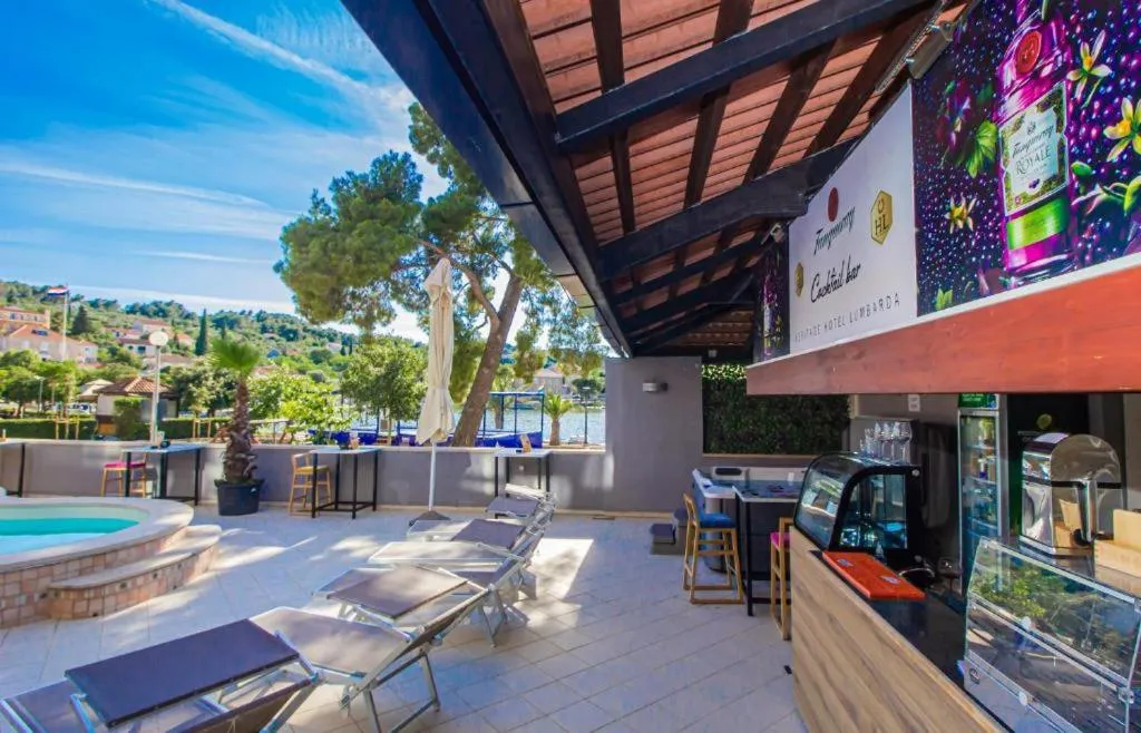 Balcony/Terrace in Hotel Lumbarda