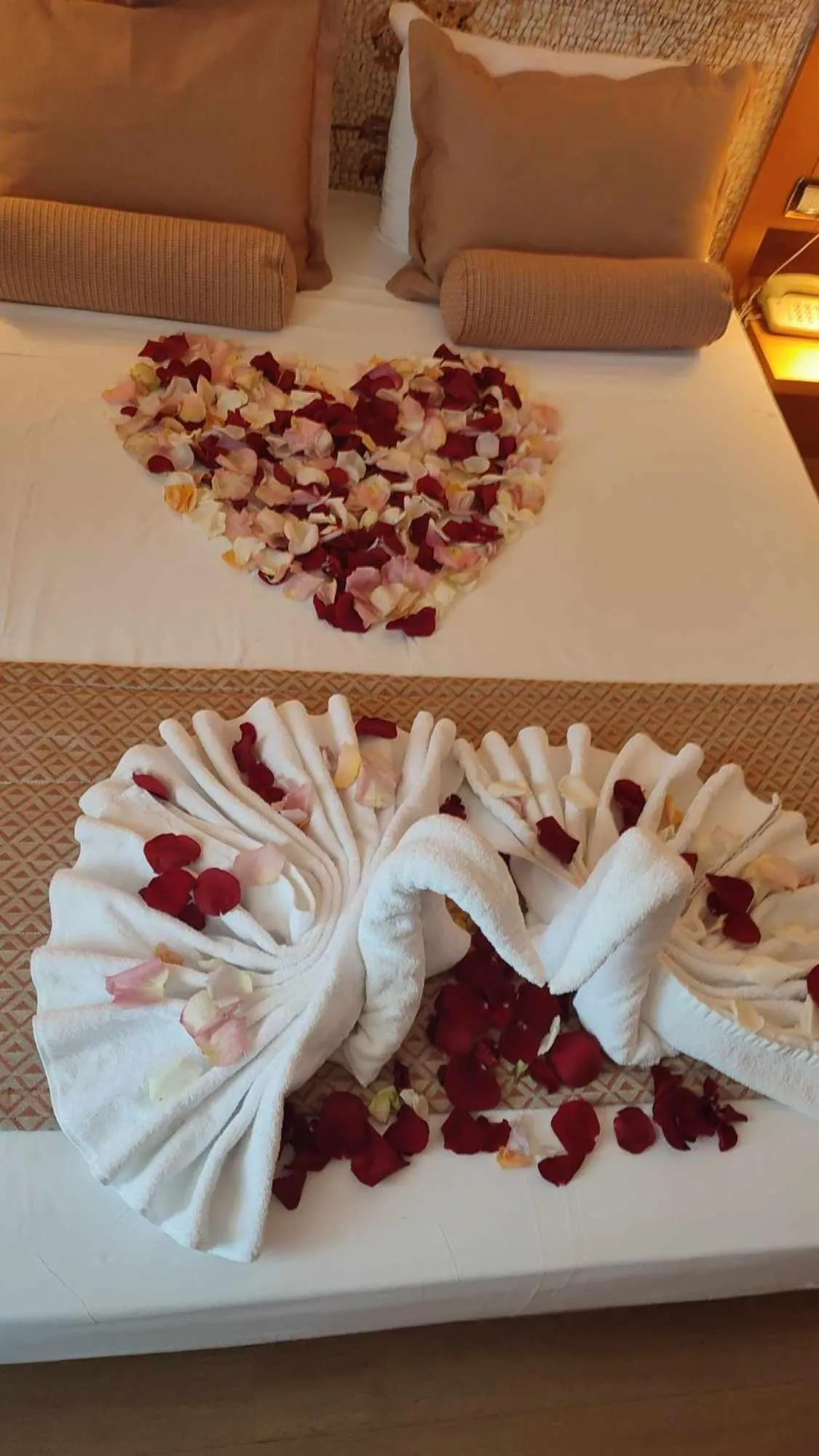 Bed in Maritina Hotel