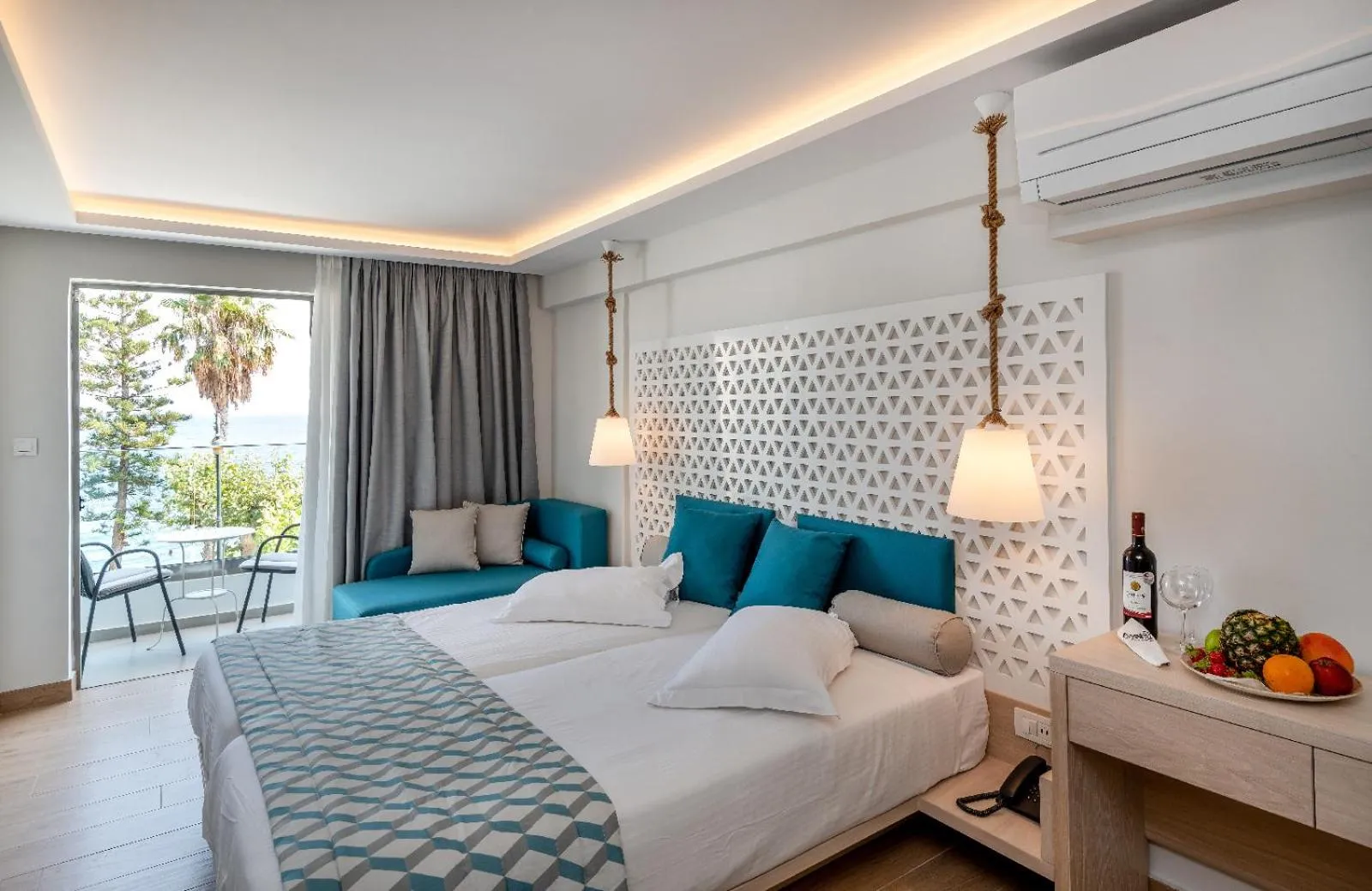 Bed in Triton Boutique Hotel