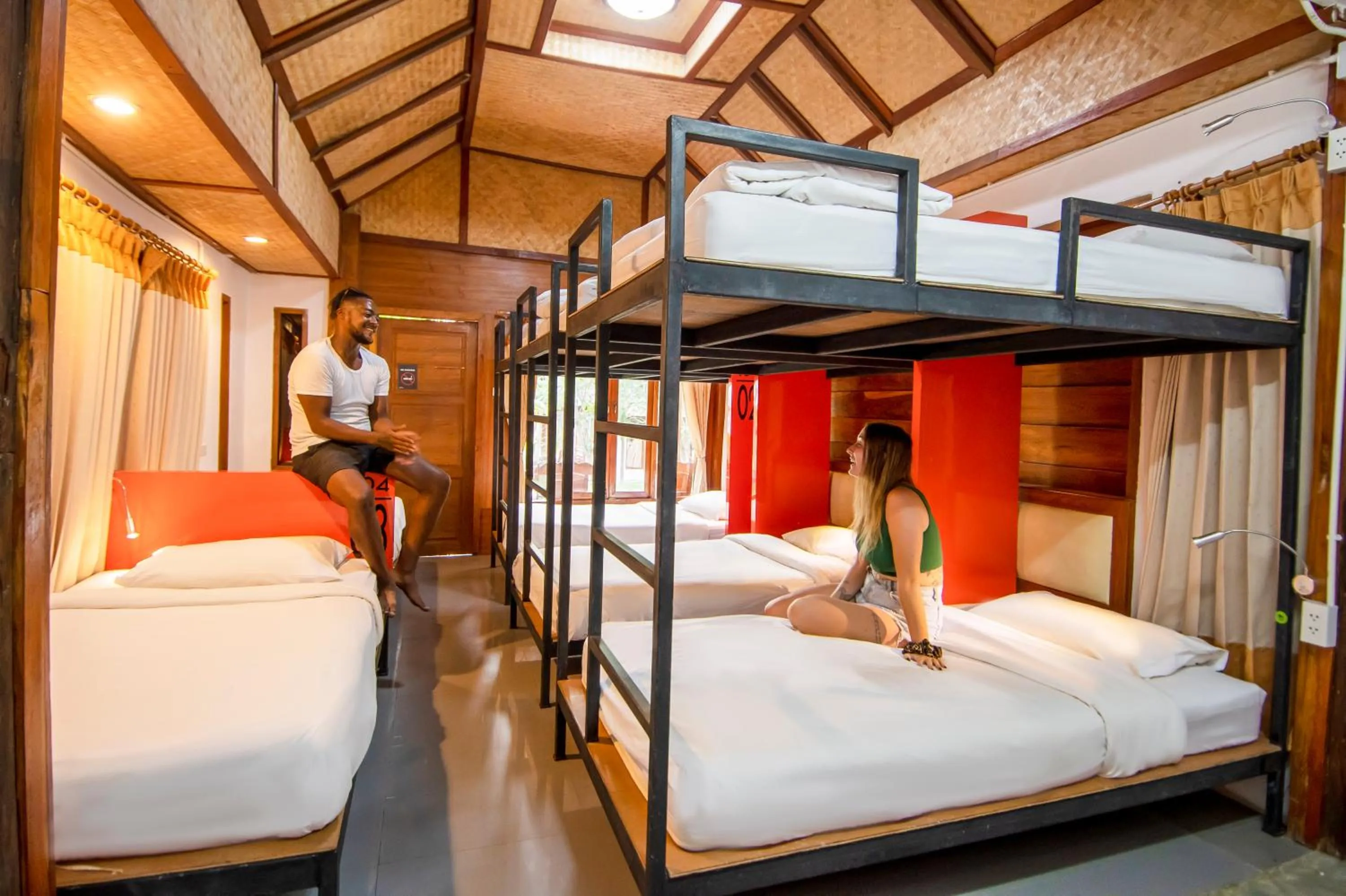 Bedroom, Bed in Mad Monkey Pai