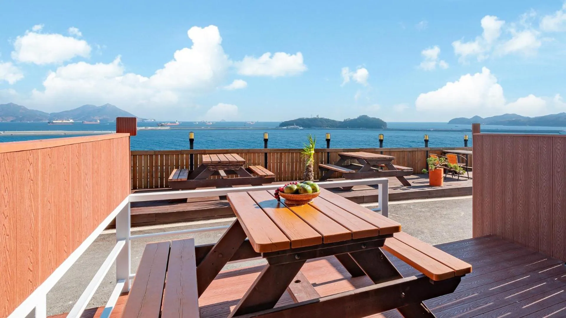 BBQ facilities in Hotel C Resort