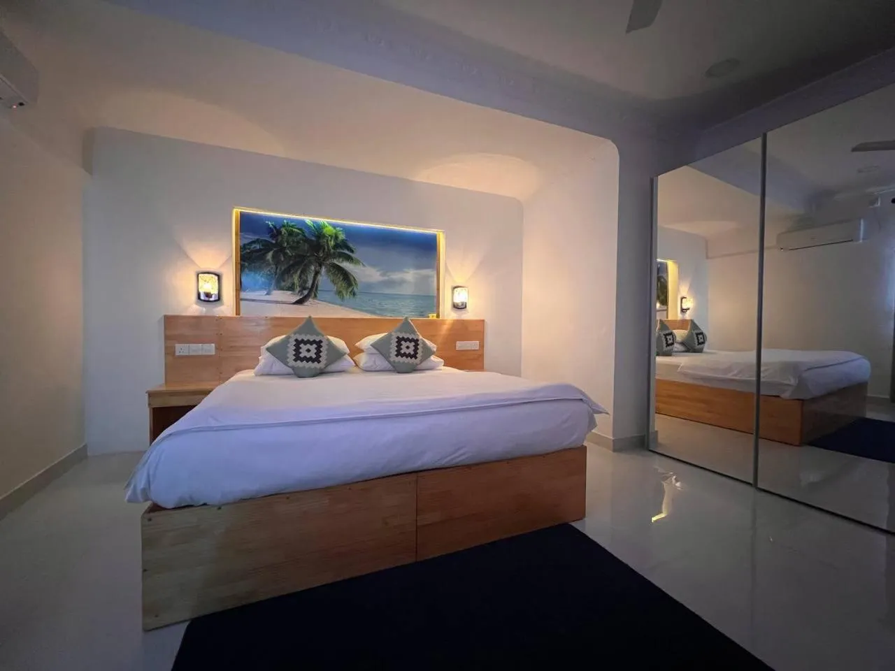 Bed in Asseyri Guest House