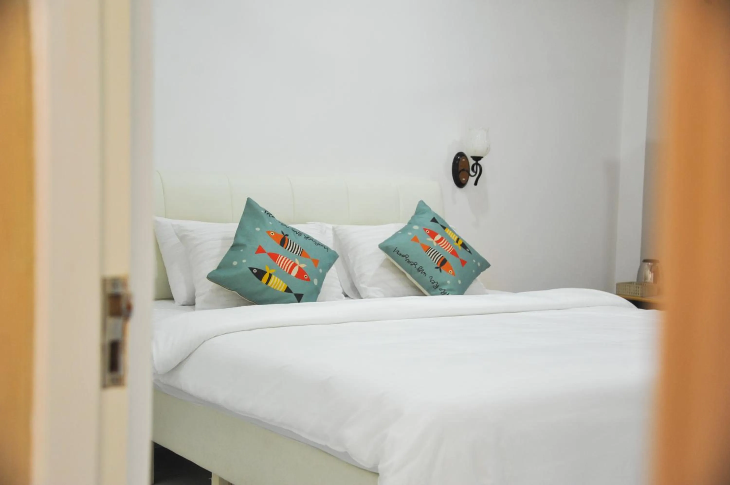 Bed in Asseyri Guest House