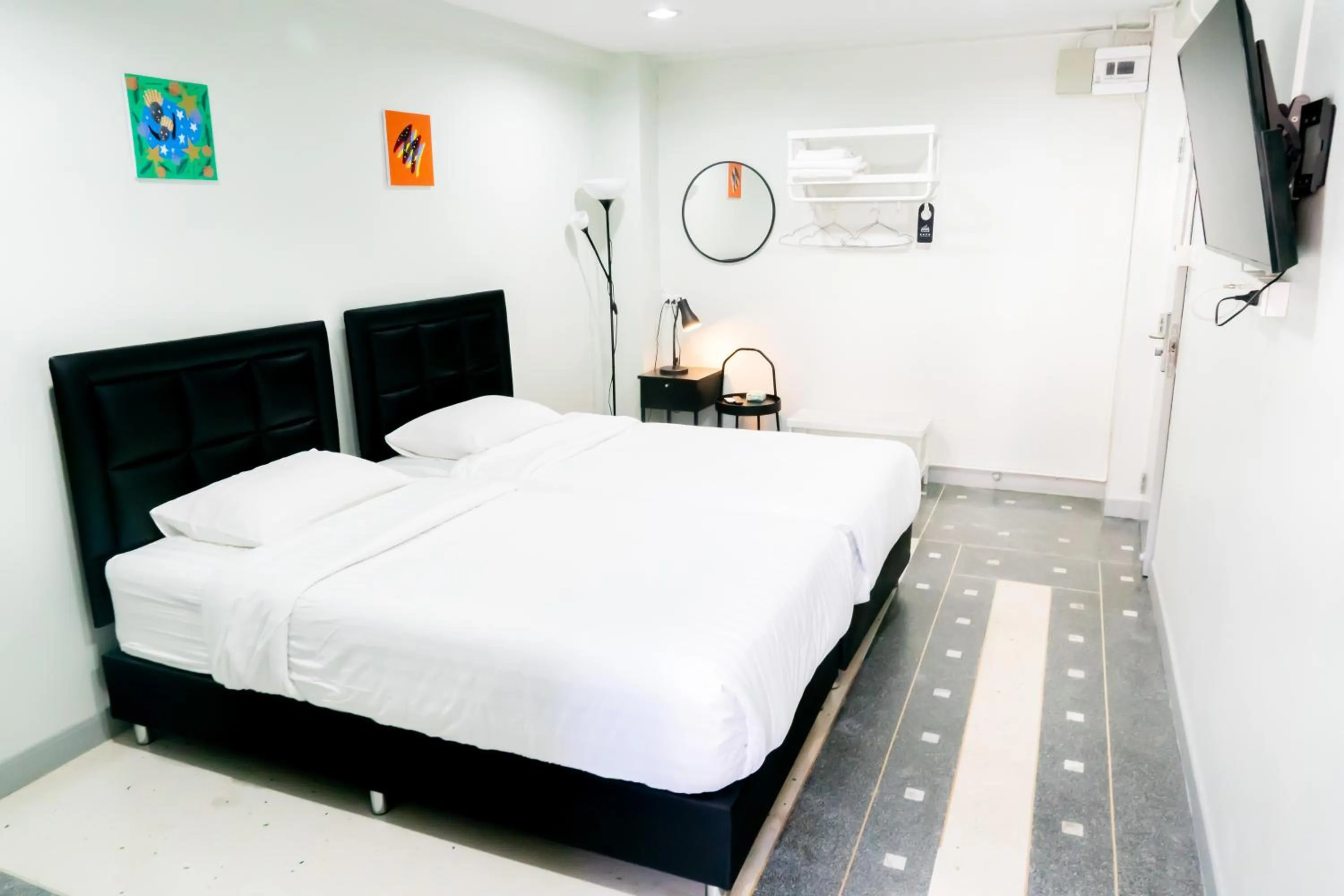 Bed in Suksomboon Residence