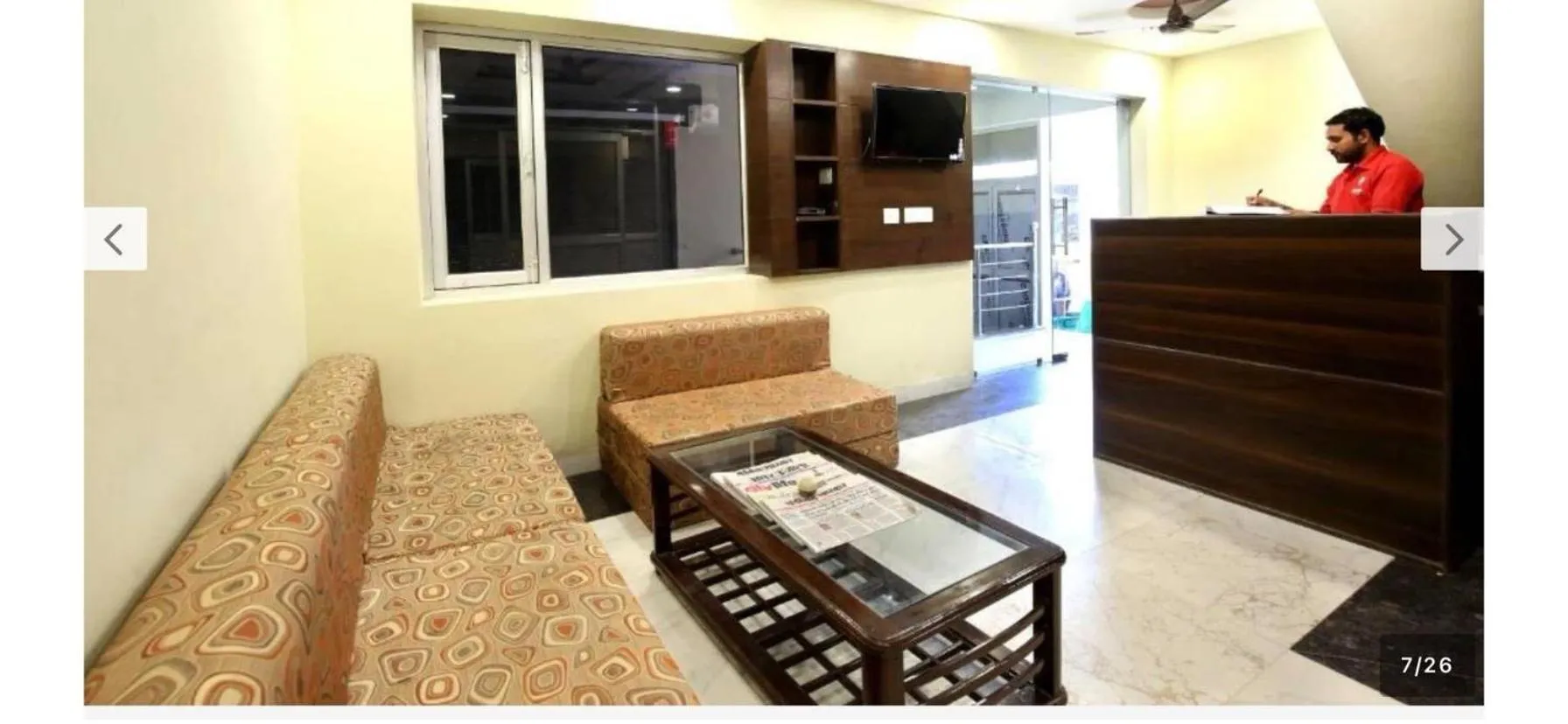 Lobby or reception in Hotel O Alpine