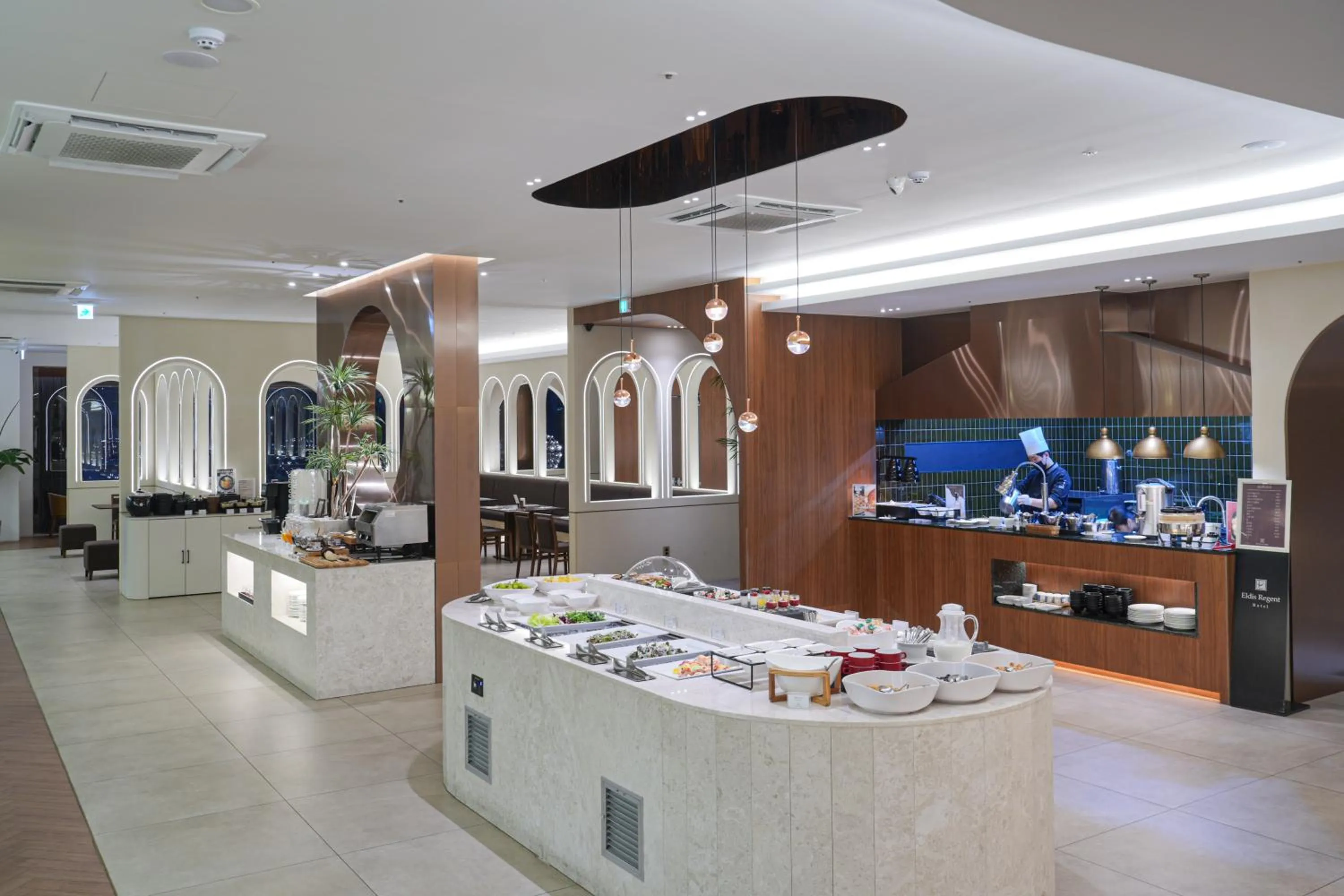 Buffet breakfast in Eldis Regent Hotel