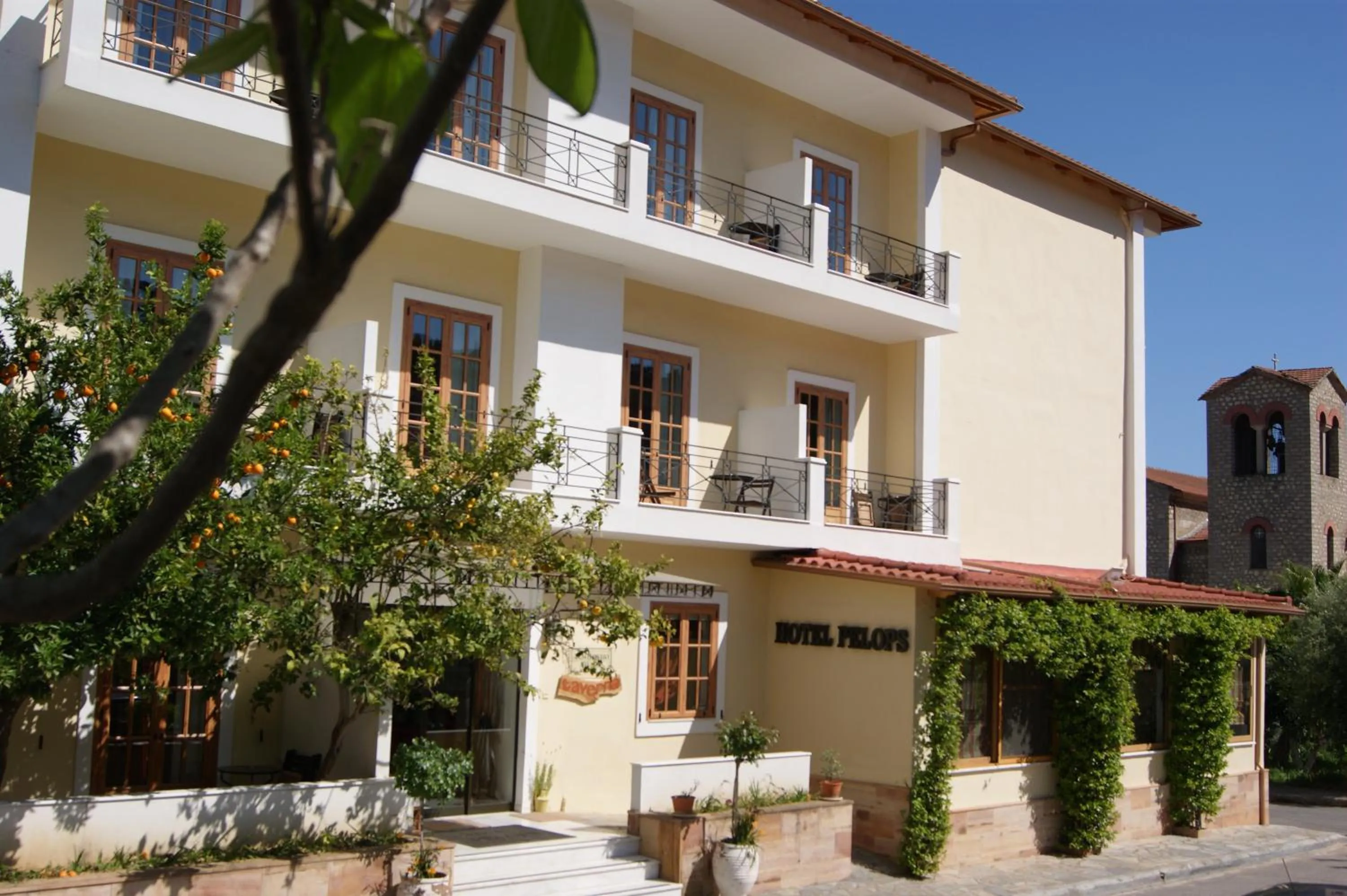 Property building in Hotel Pelops