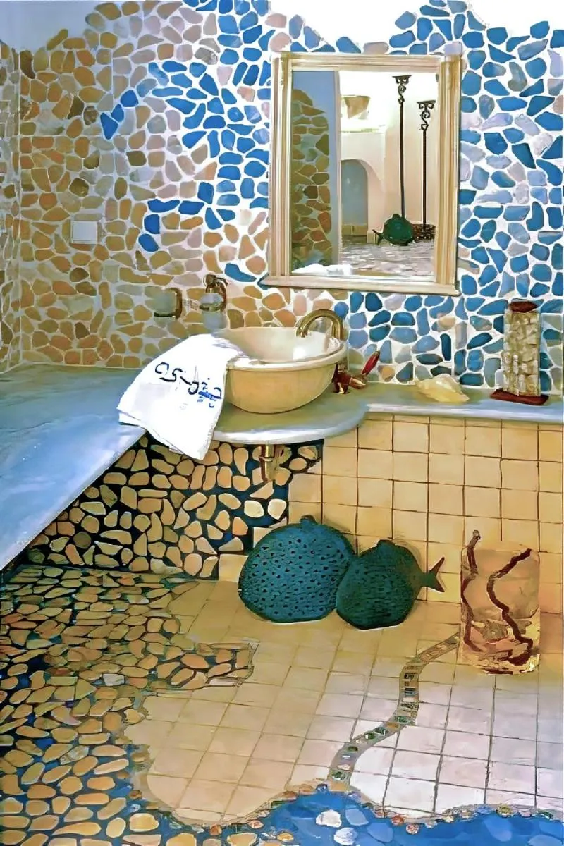 Bathroom in Astarte Suites