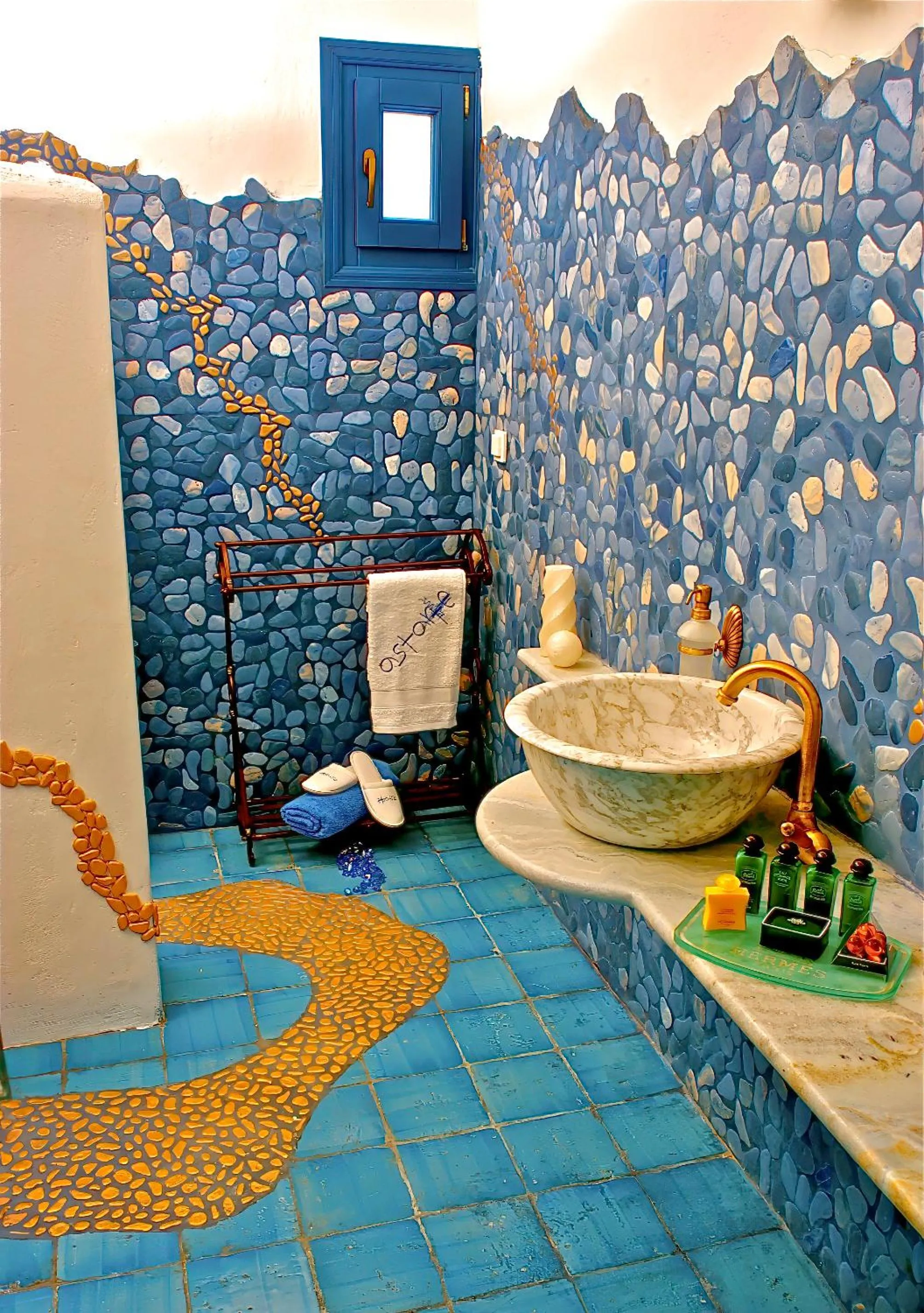 Bathroom in Astarte Suites