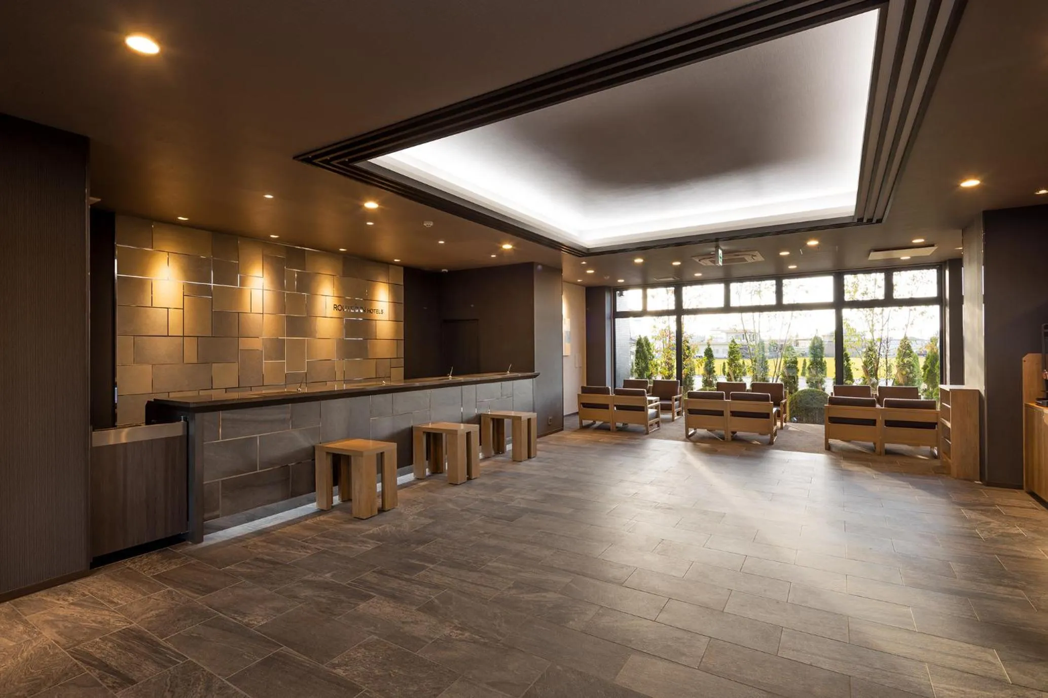 Lobby or reception in Hotel Route Inn Kinokawa