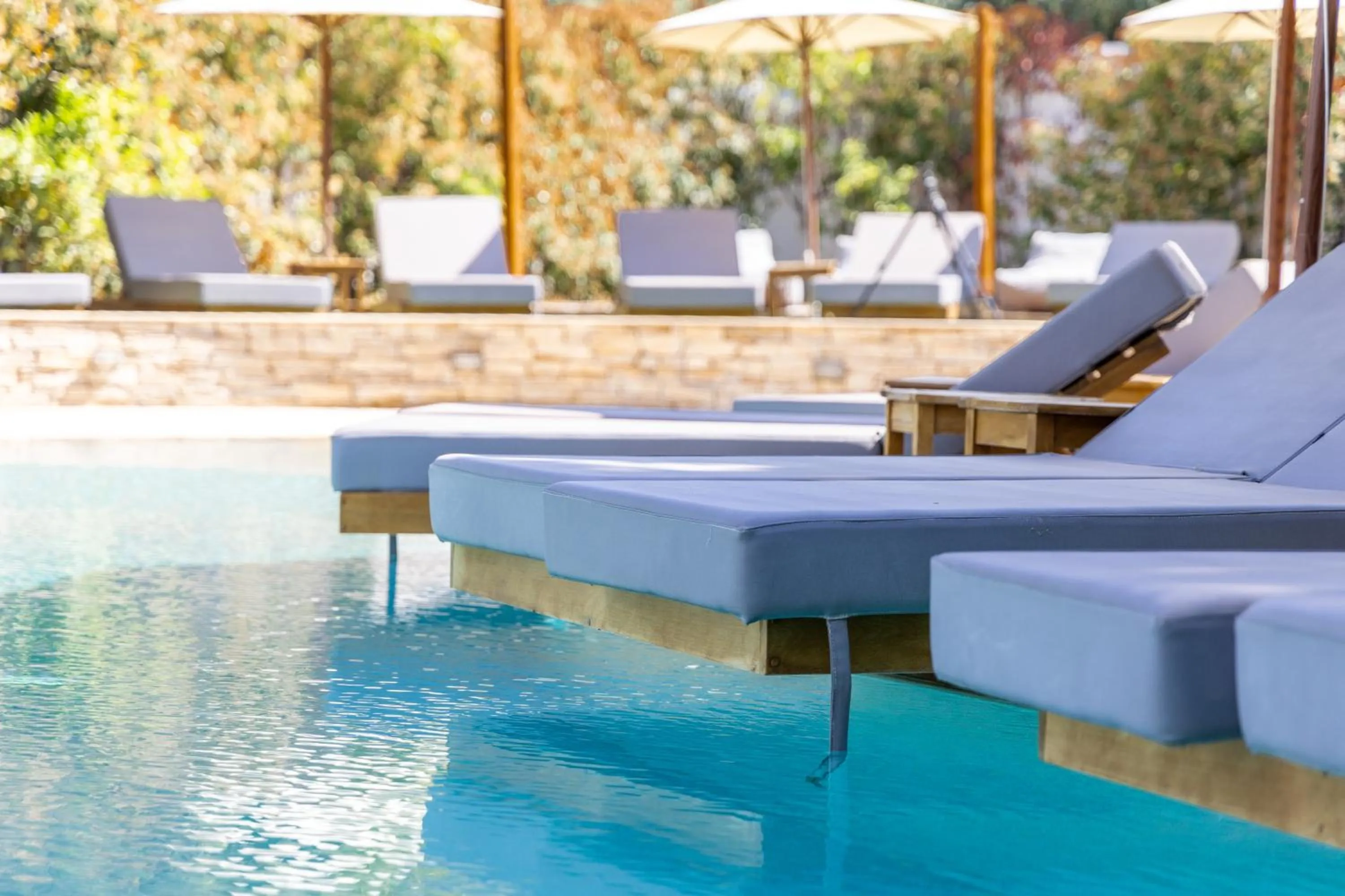 Swimming pool in Alissachni SeaSide Hotel