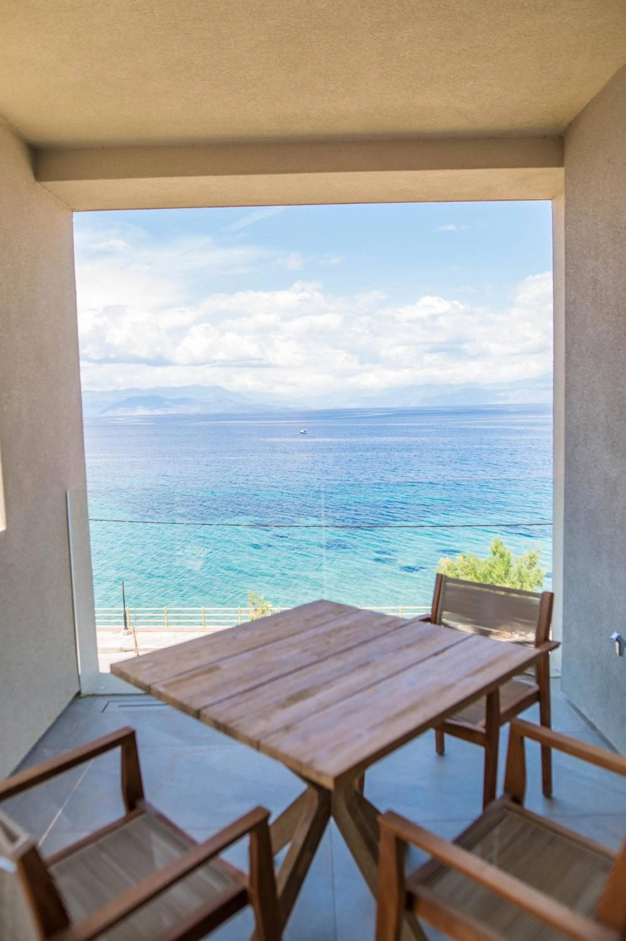 Sea view in Alissachni SeaSide Hotel