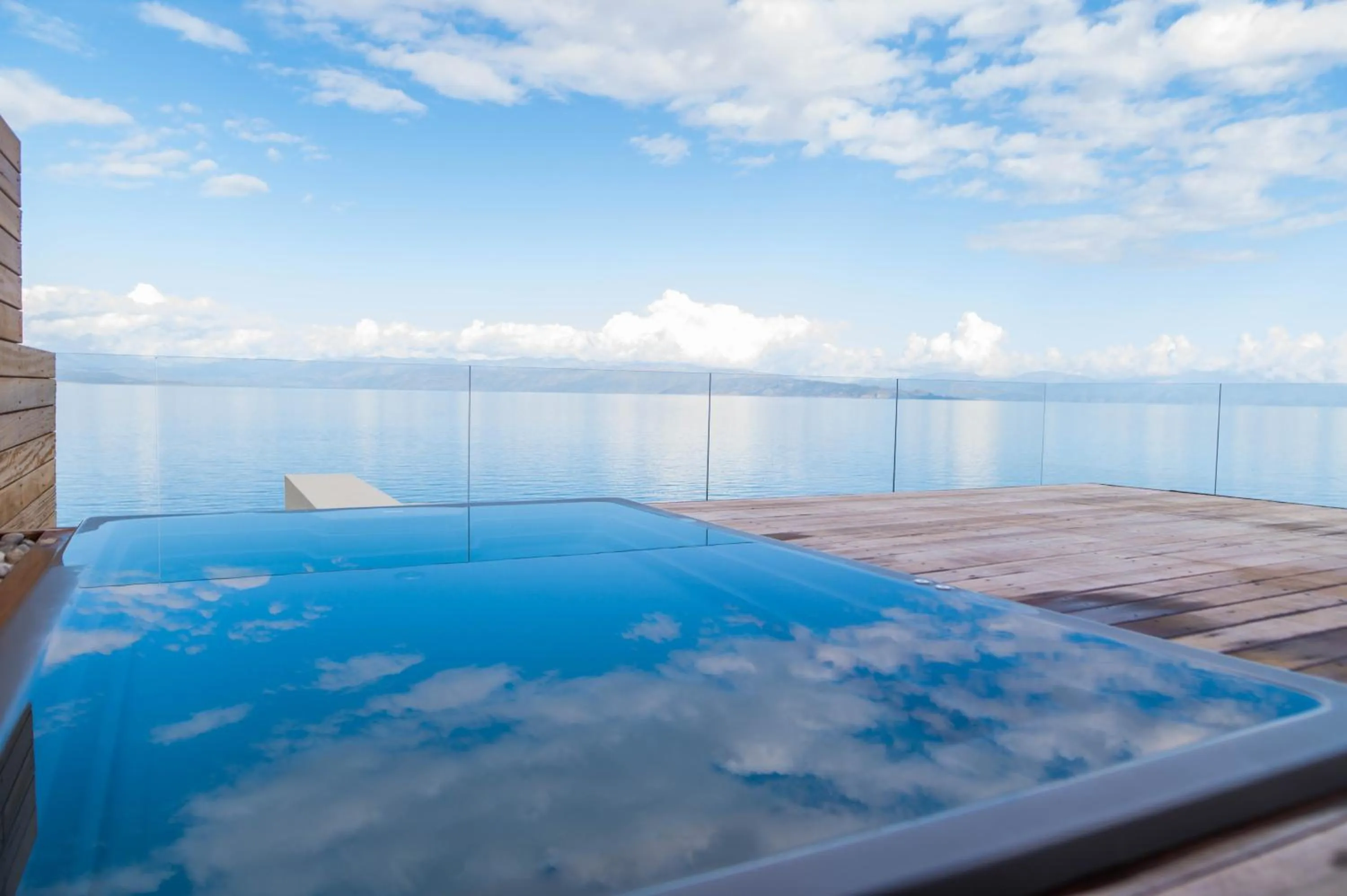Sea view in Alissachni SeaSide Hotel