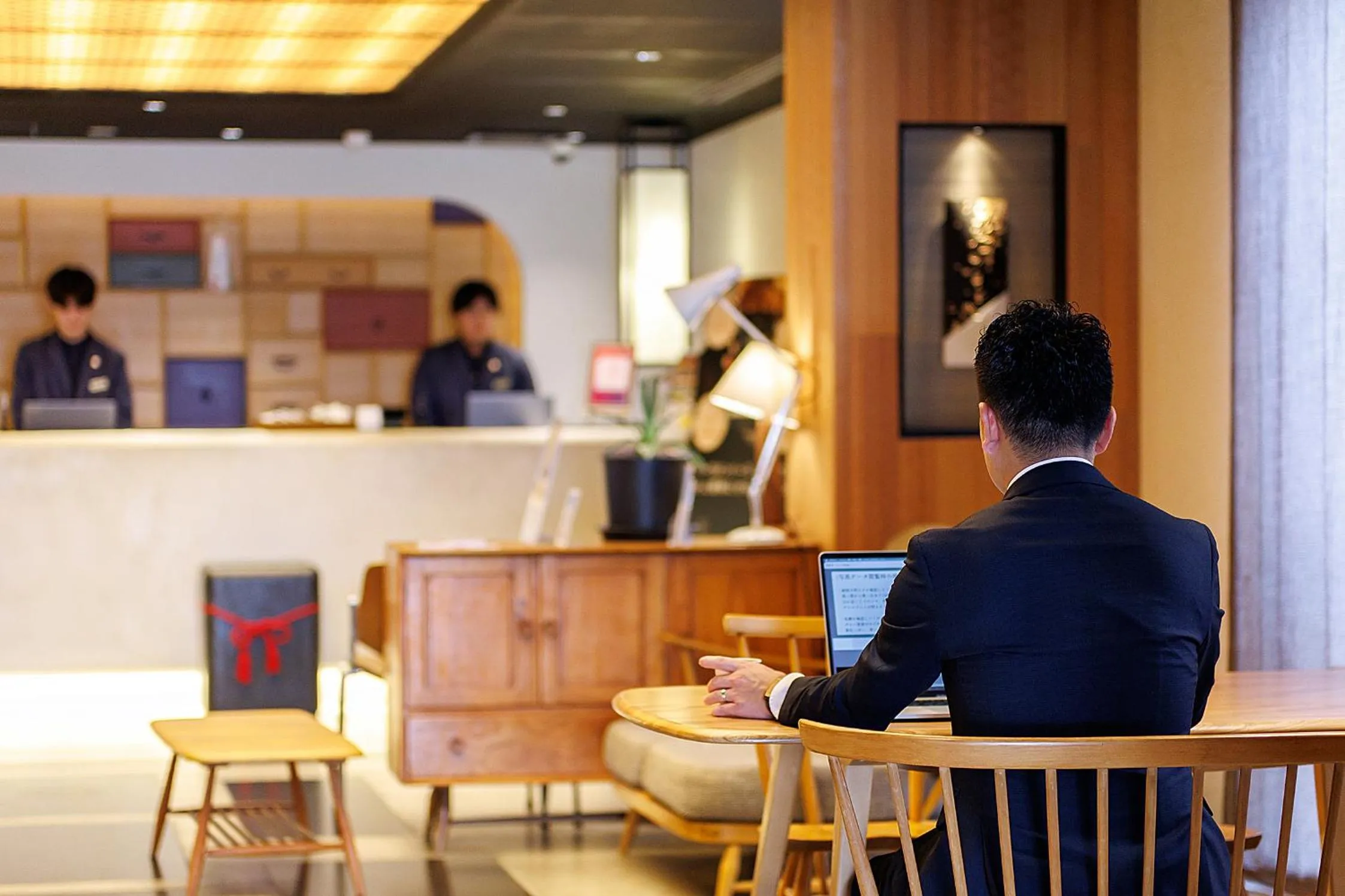 Lobby or reception in RIHGA Place Kyoto Shijo Karasuma