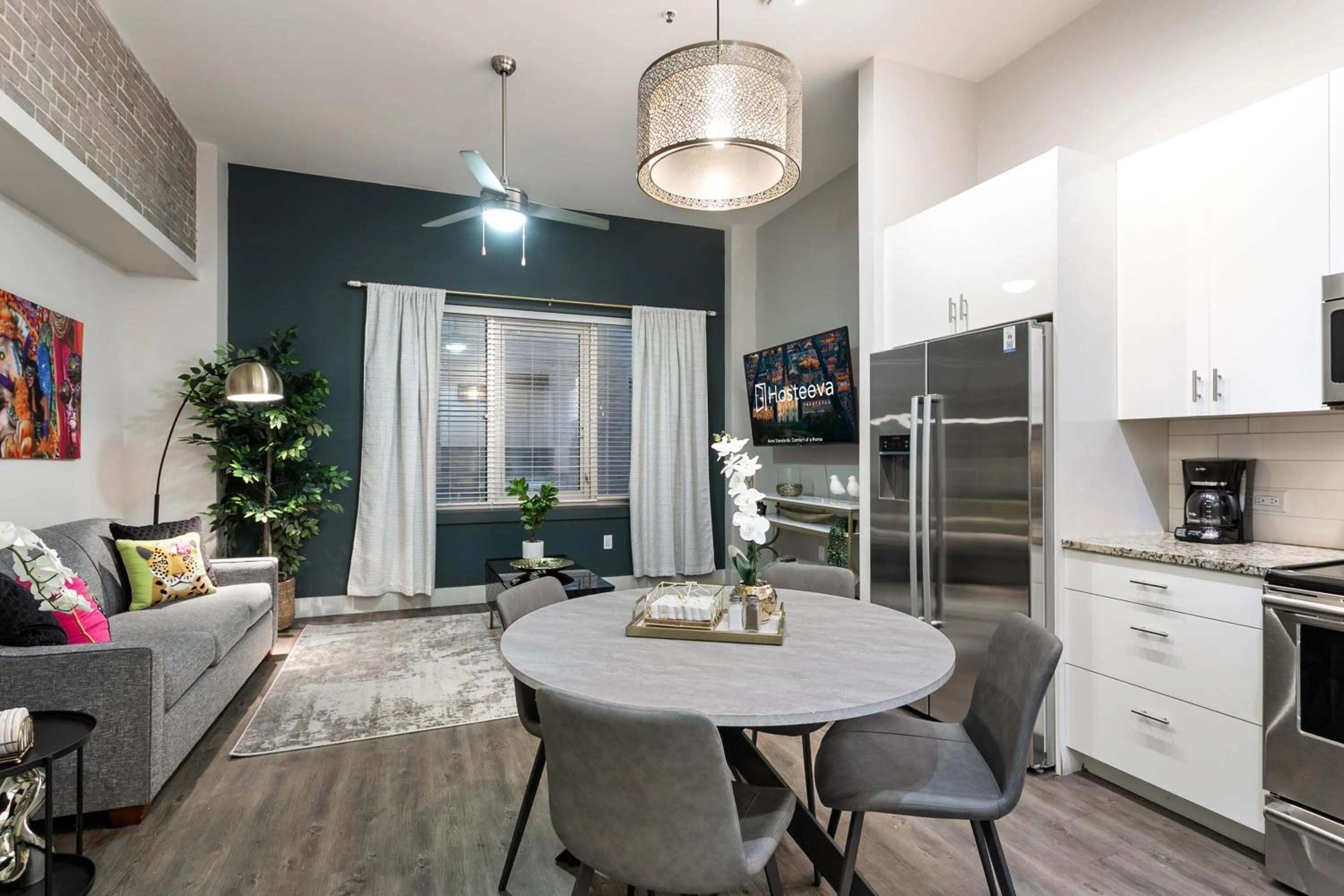 Dining area in Urban Living in the Heart of New Orleans