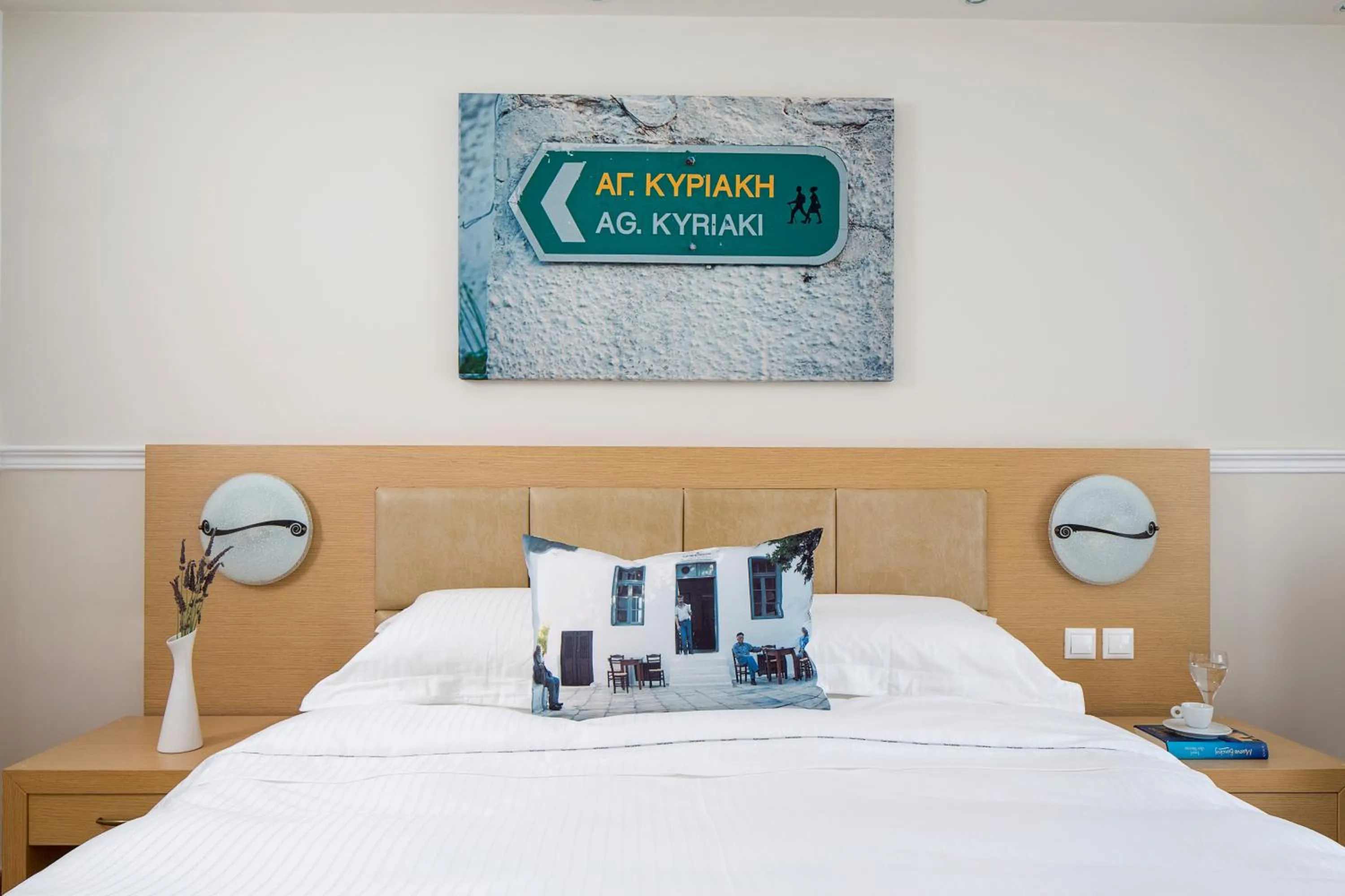 Bed in Lagos Mare Hotel