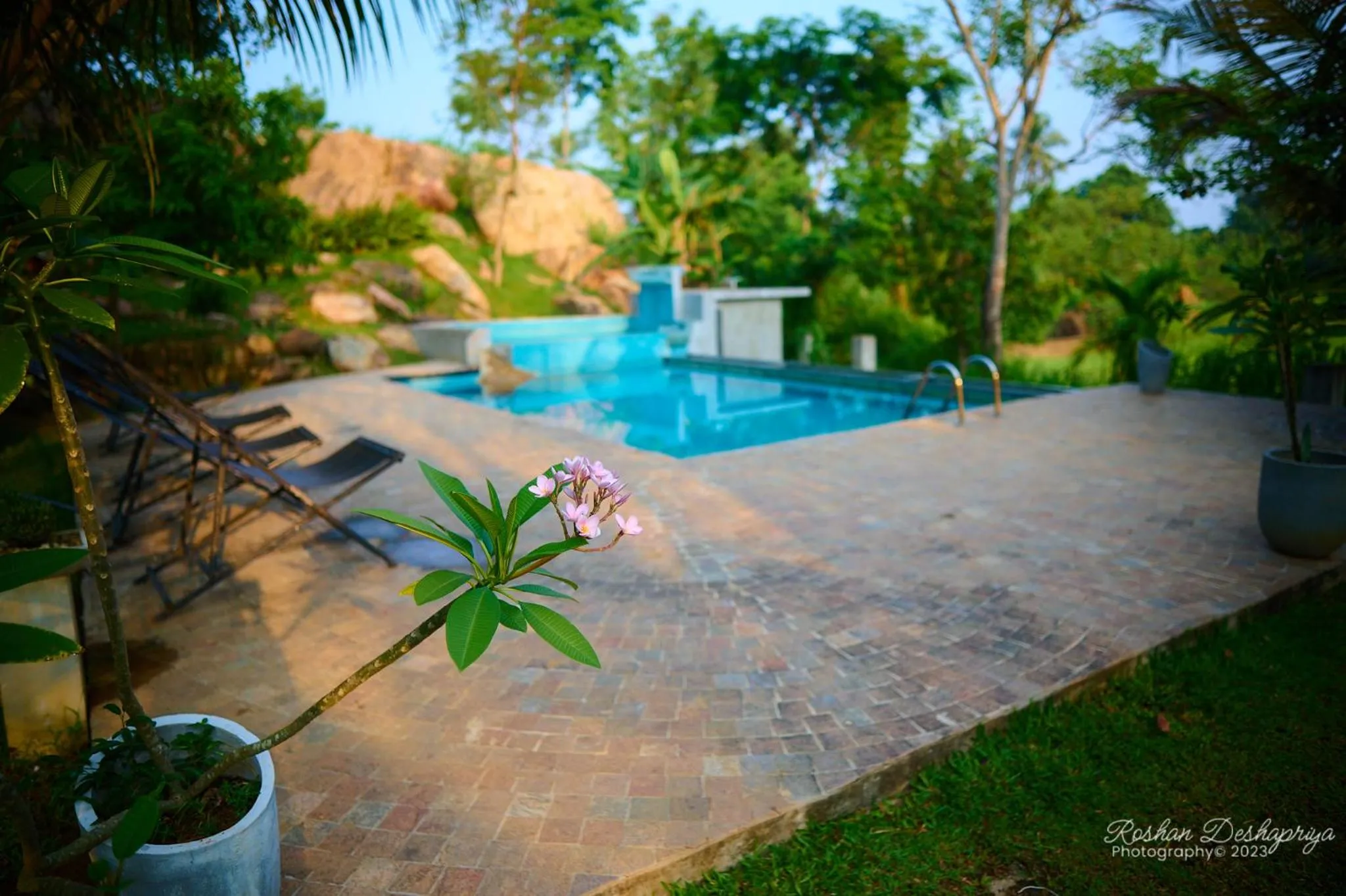 Pool view in Kakulanda Resort