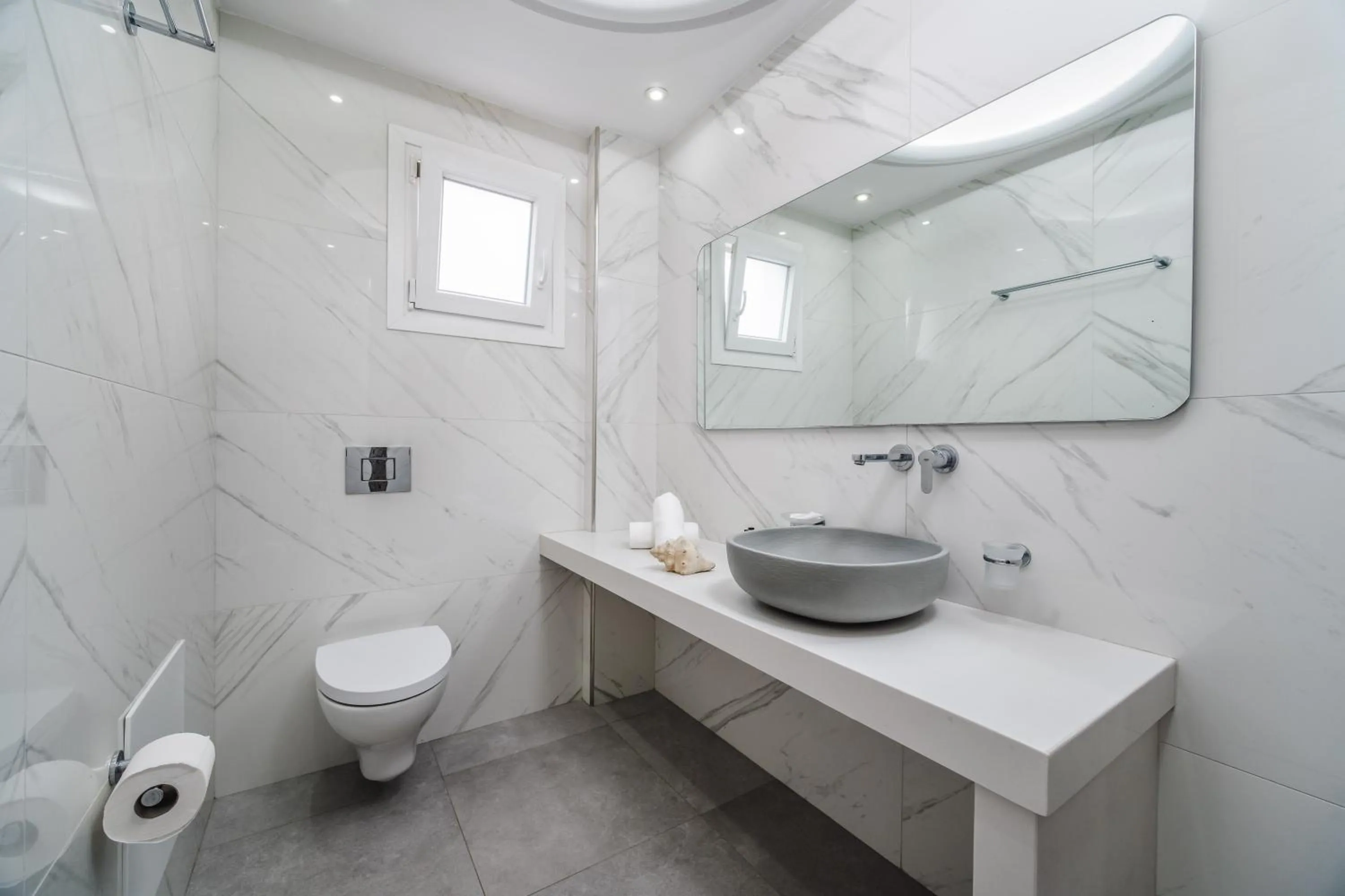 Bathroom in Stavros Villas