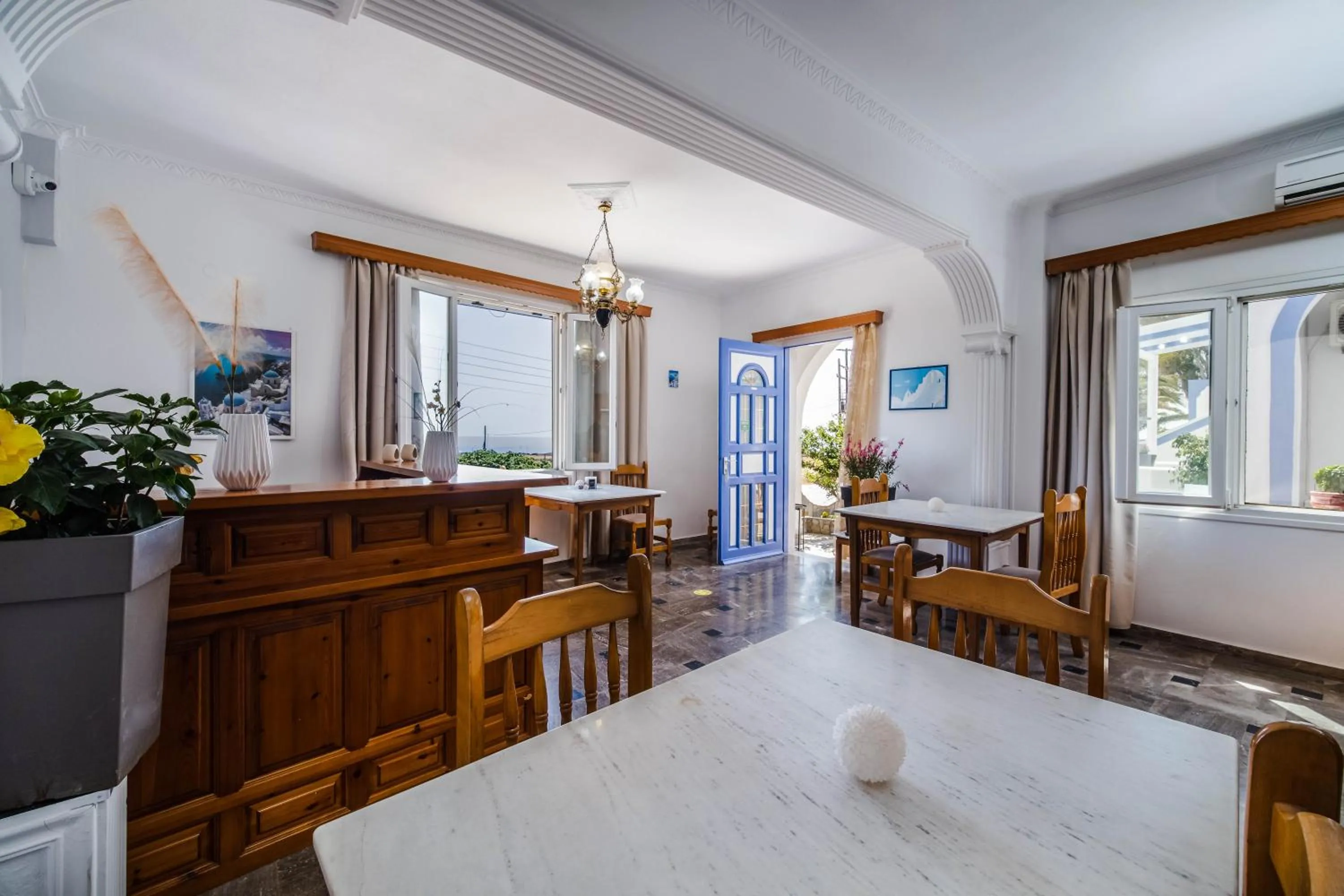 Lobby or reception in Stavros Villas