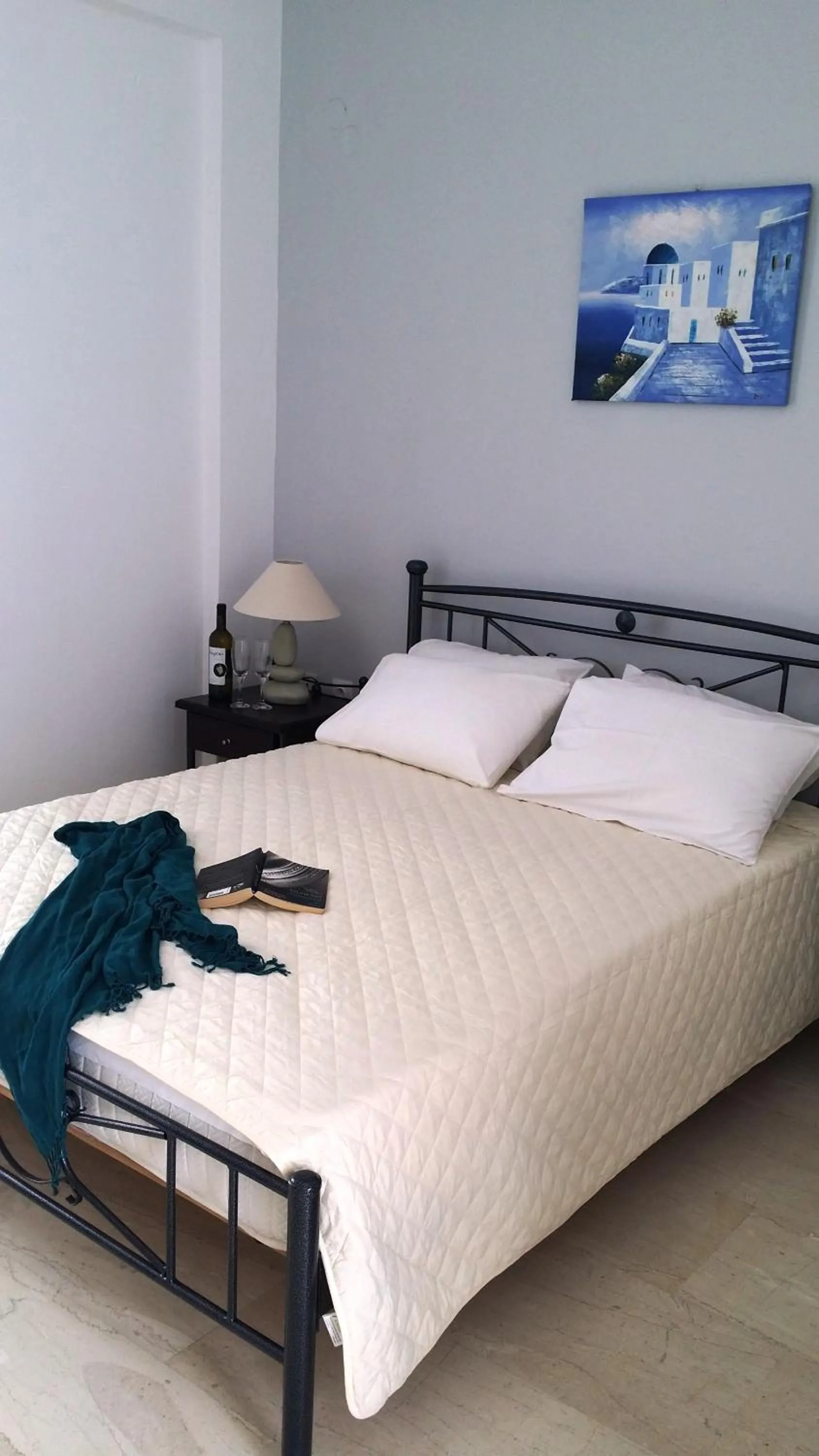 Bedroom, Bed in Stavros Villas