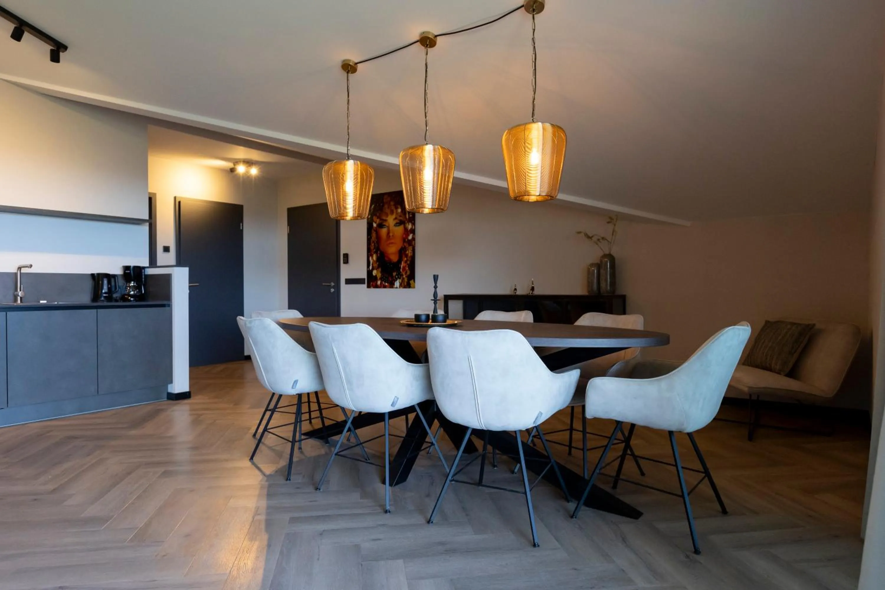 Living room in Weitblick Winterberg