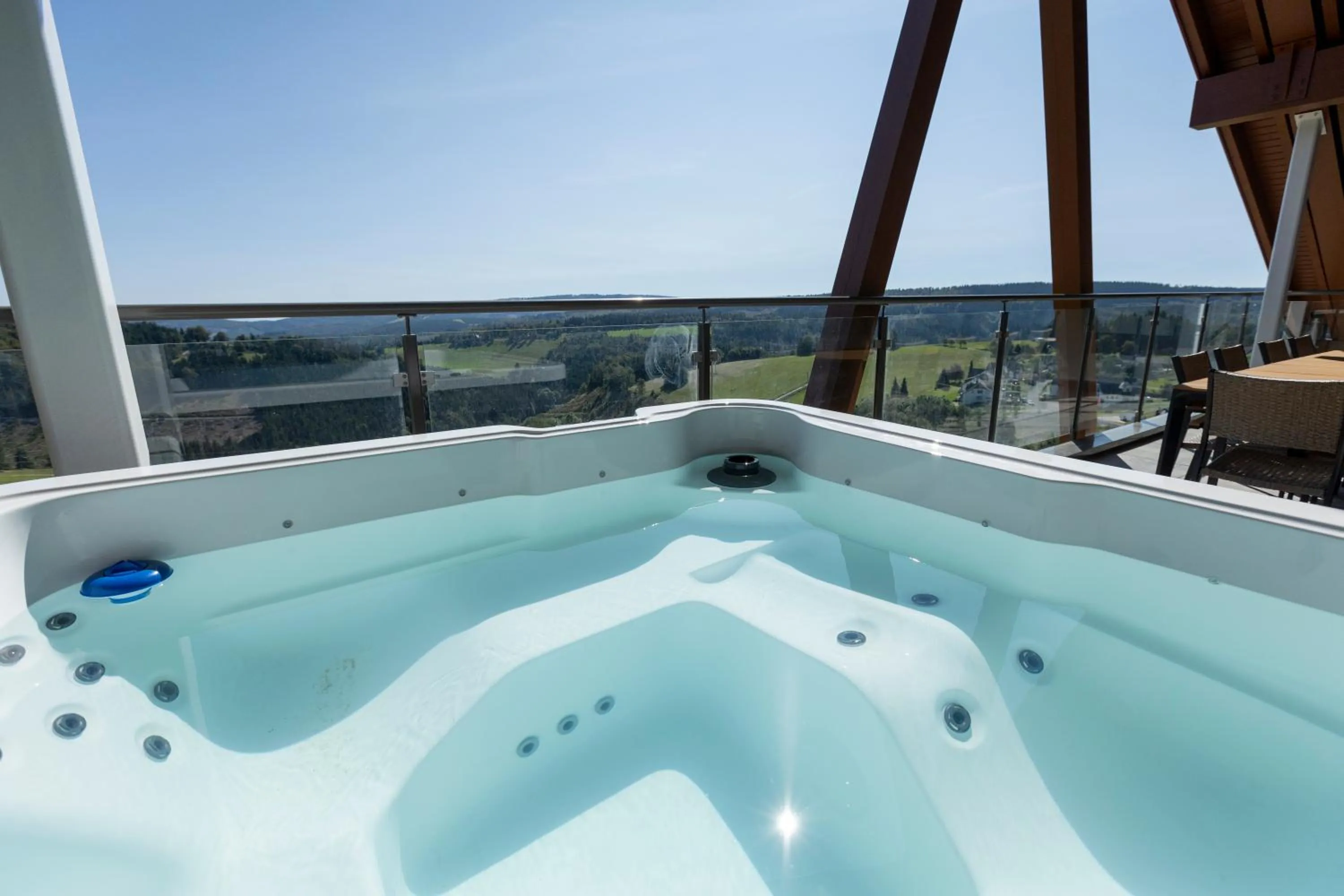 Natural landscape in Weitblick Winterberg