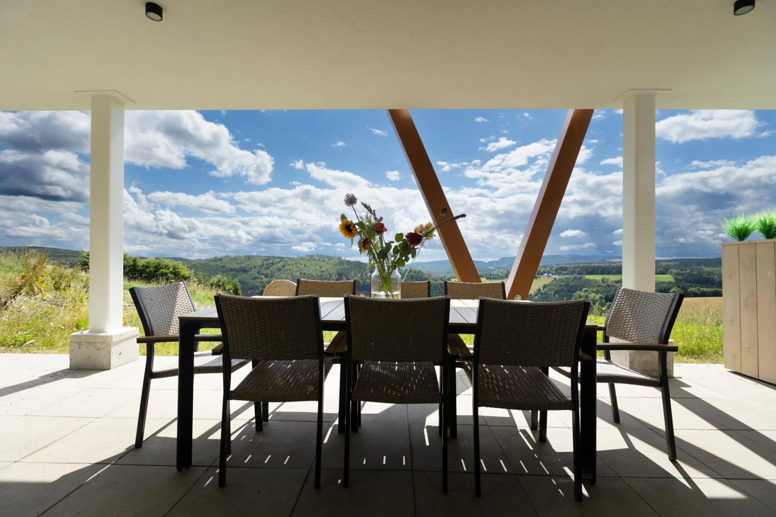 View (from property/room) in Weitblick Winterberg