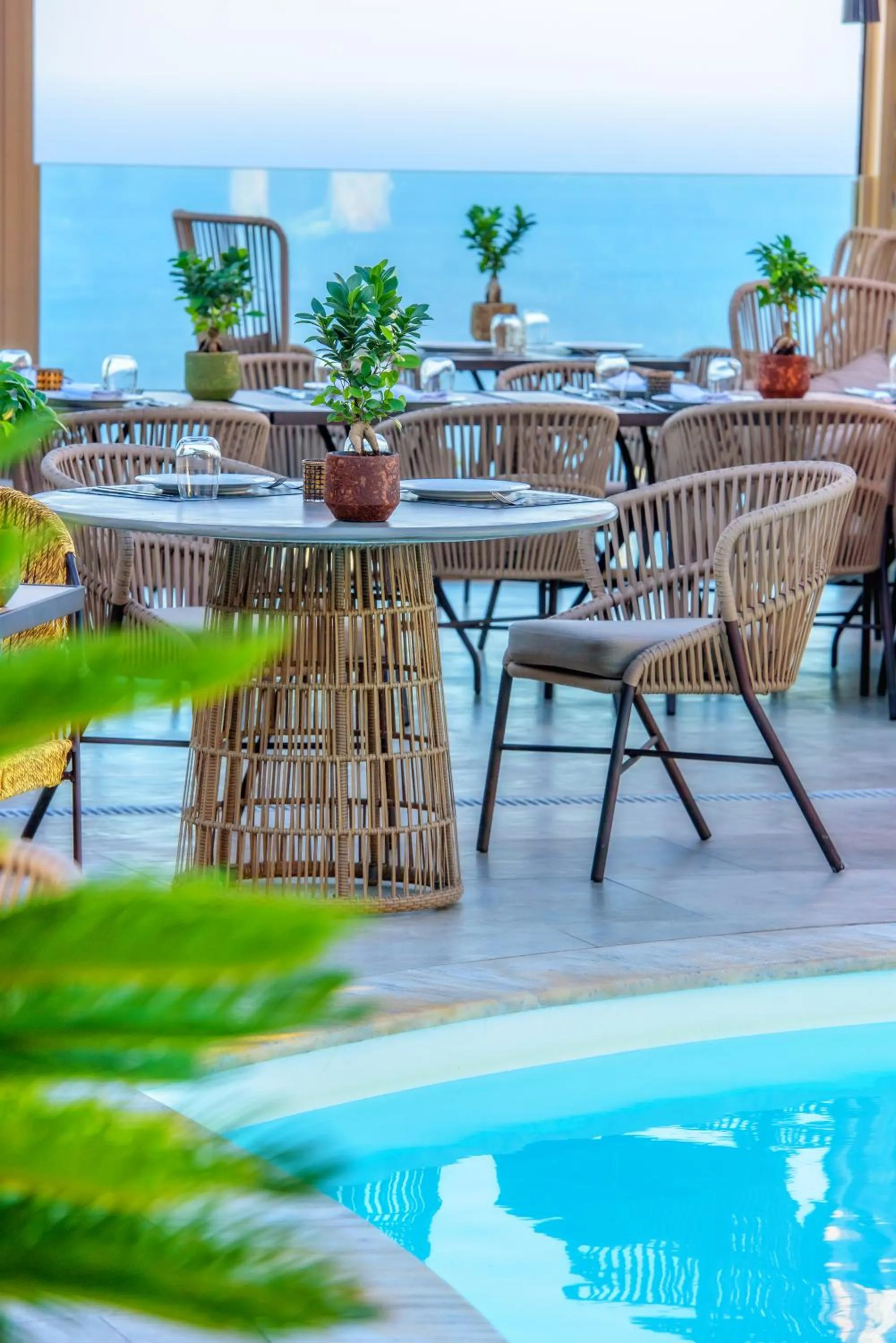 Restaurant/places to eat in Creta Blue Boutique Hotel